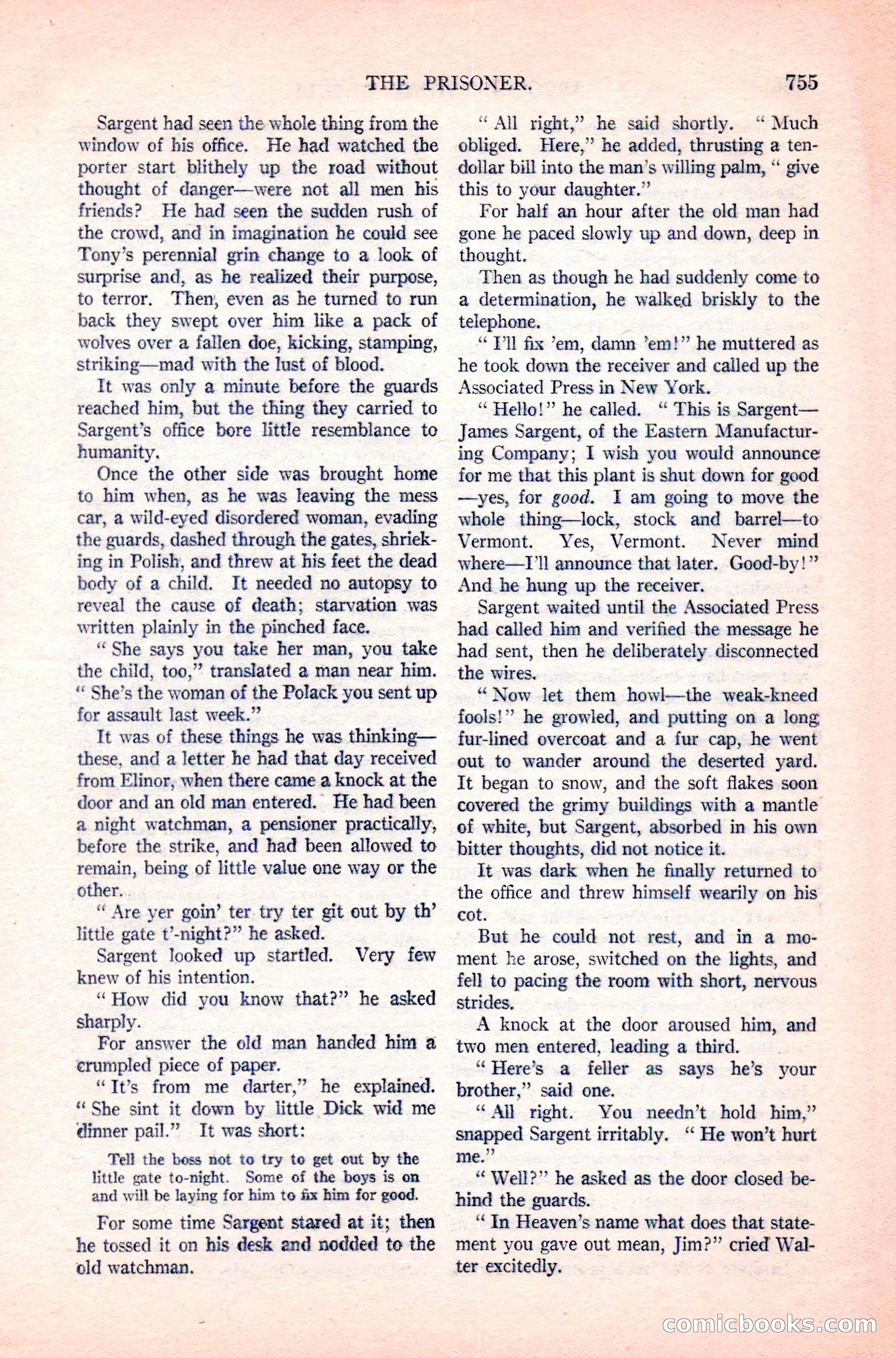 Argosy All-Story Weekly, April 14, 1923 — page 129 of 180