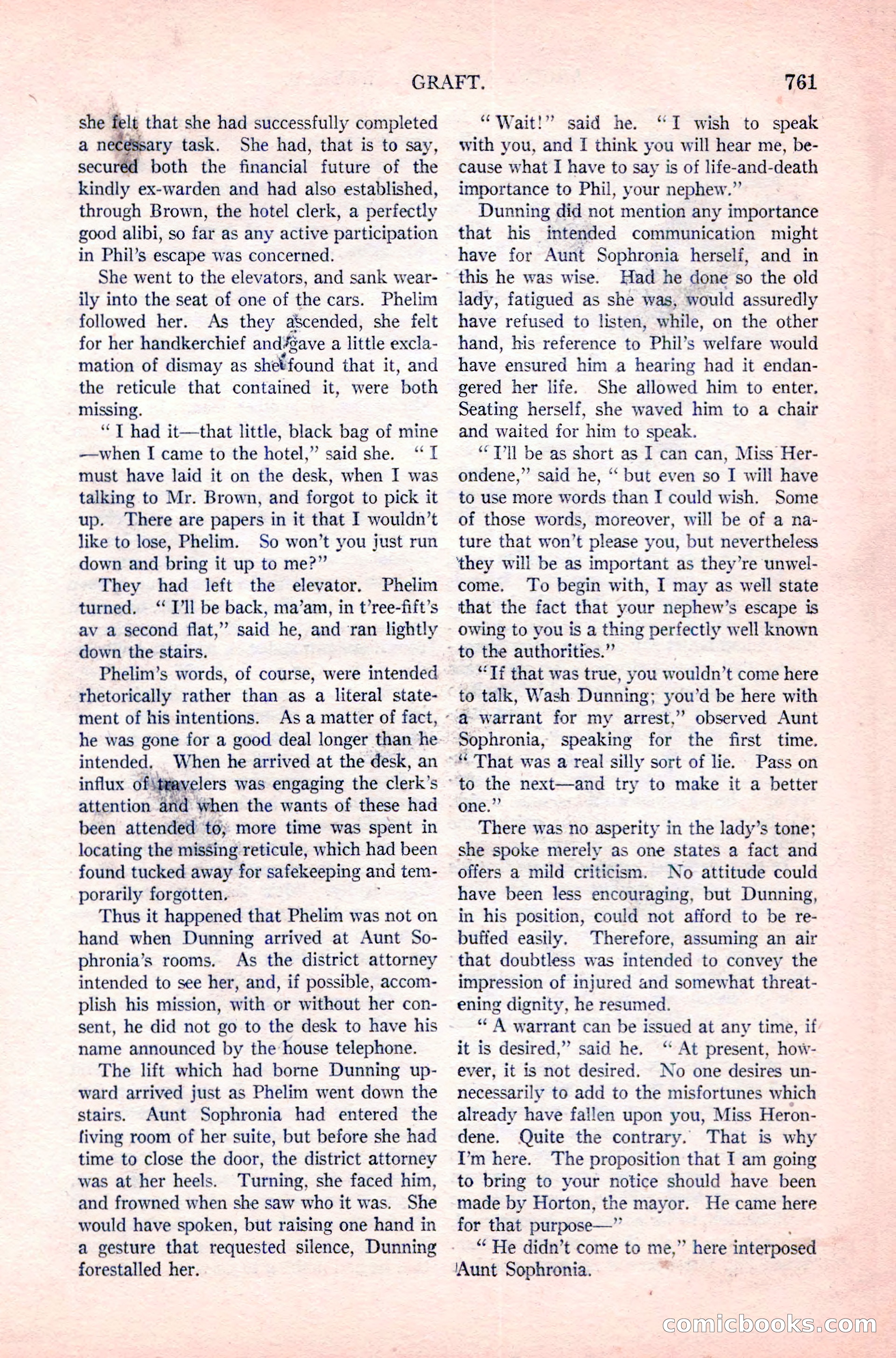 Argosy All-Story Weekly, April 14, 1923 — page 135 of 180