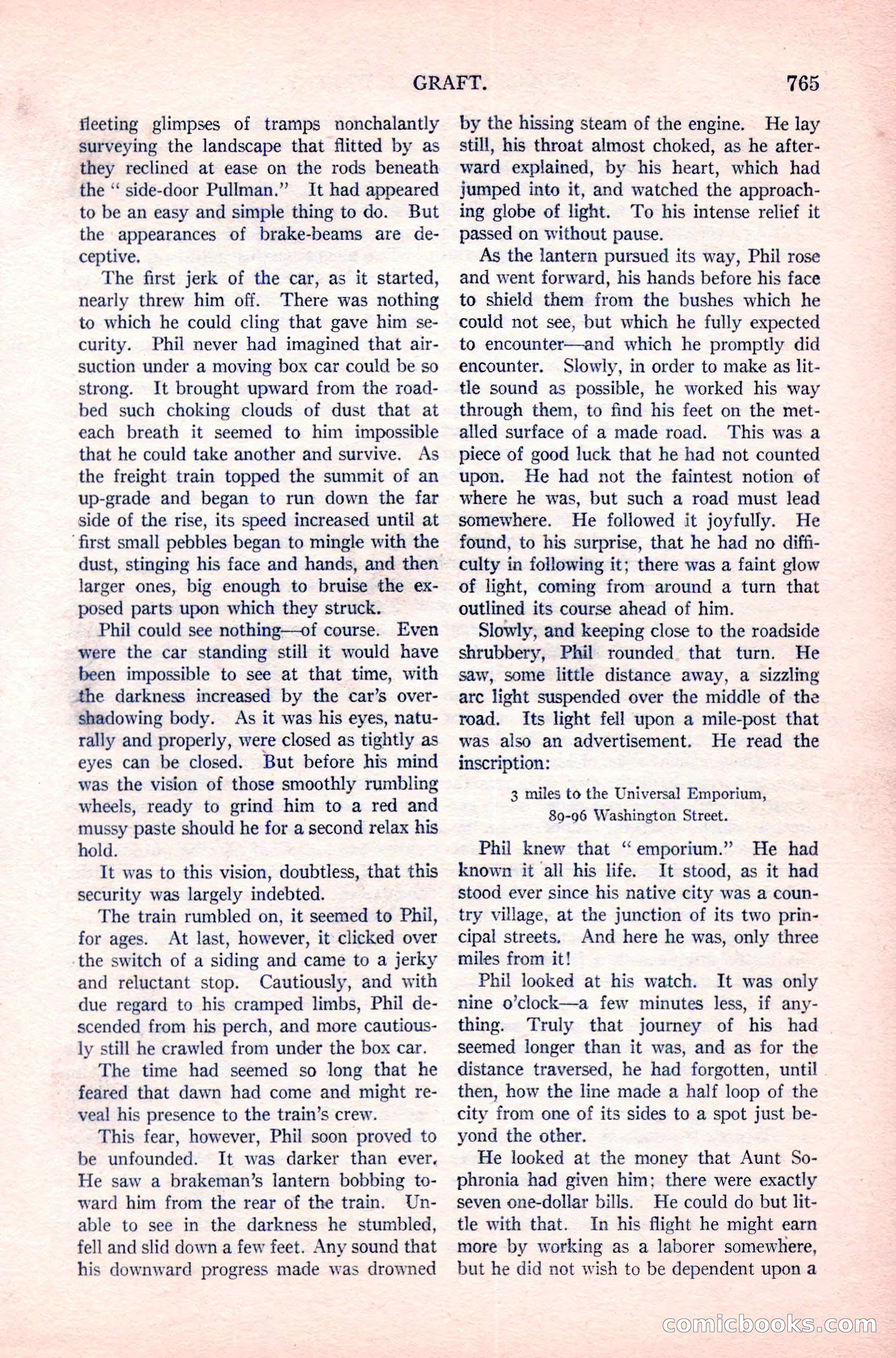 Argosy All-Story Weekly, April 14, 1923 — page 139 of 180