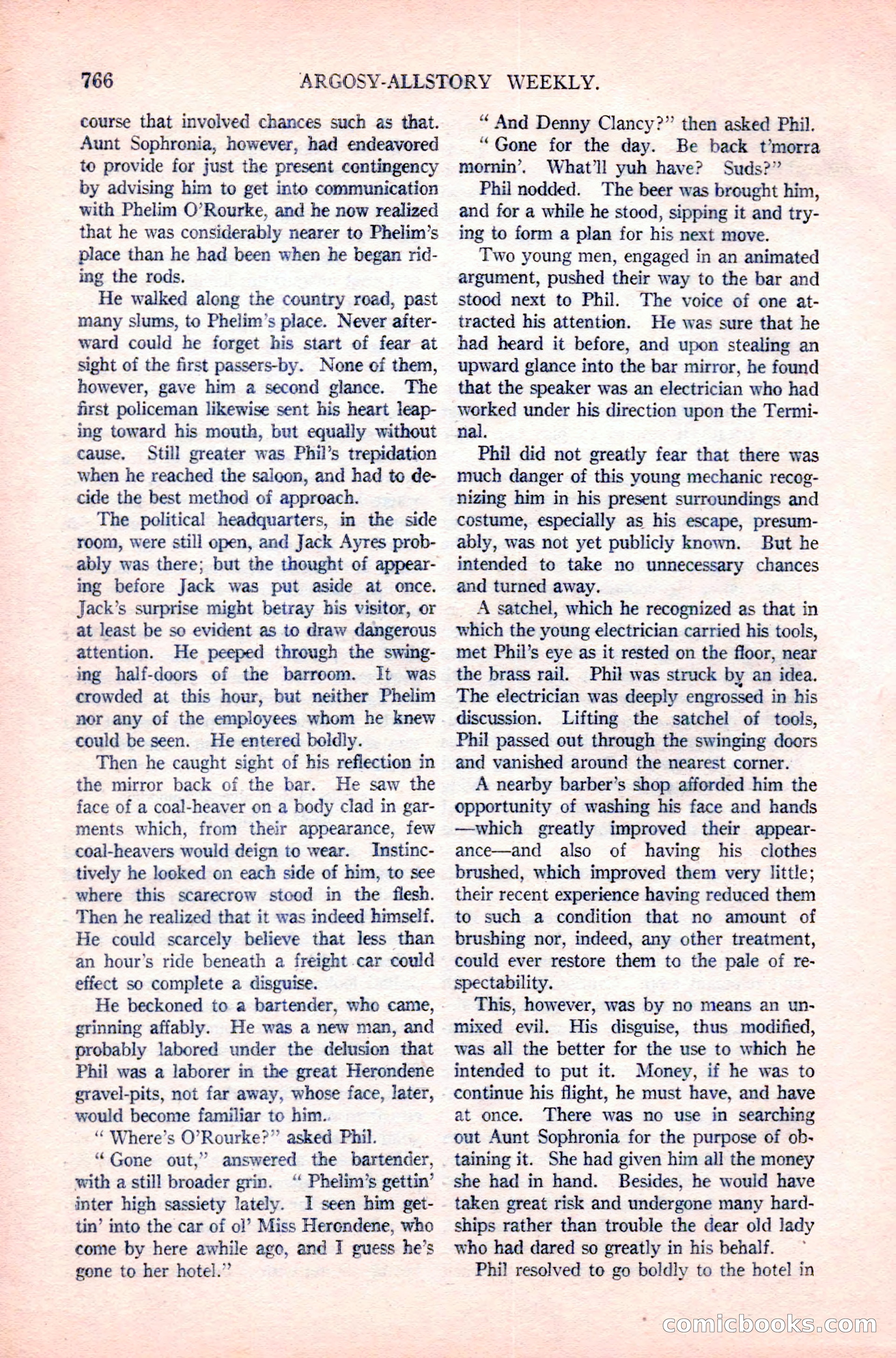 Argosy All-Story Weekly, April 14, 1923 — page 140 of 180