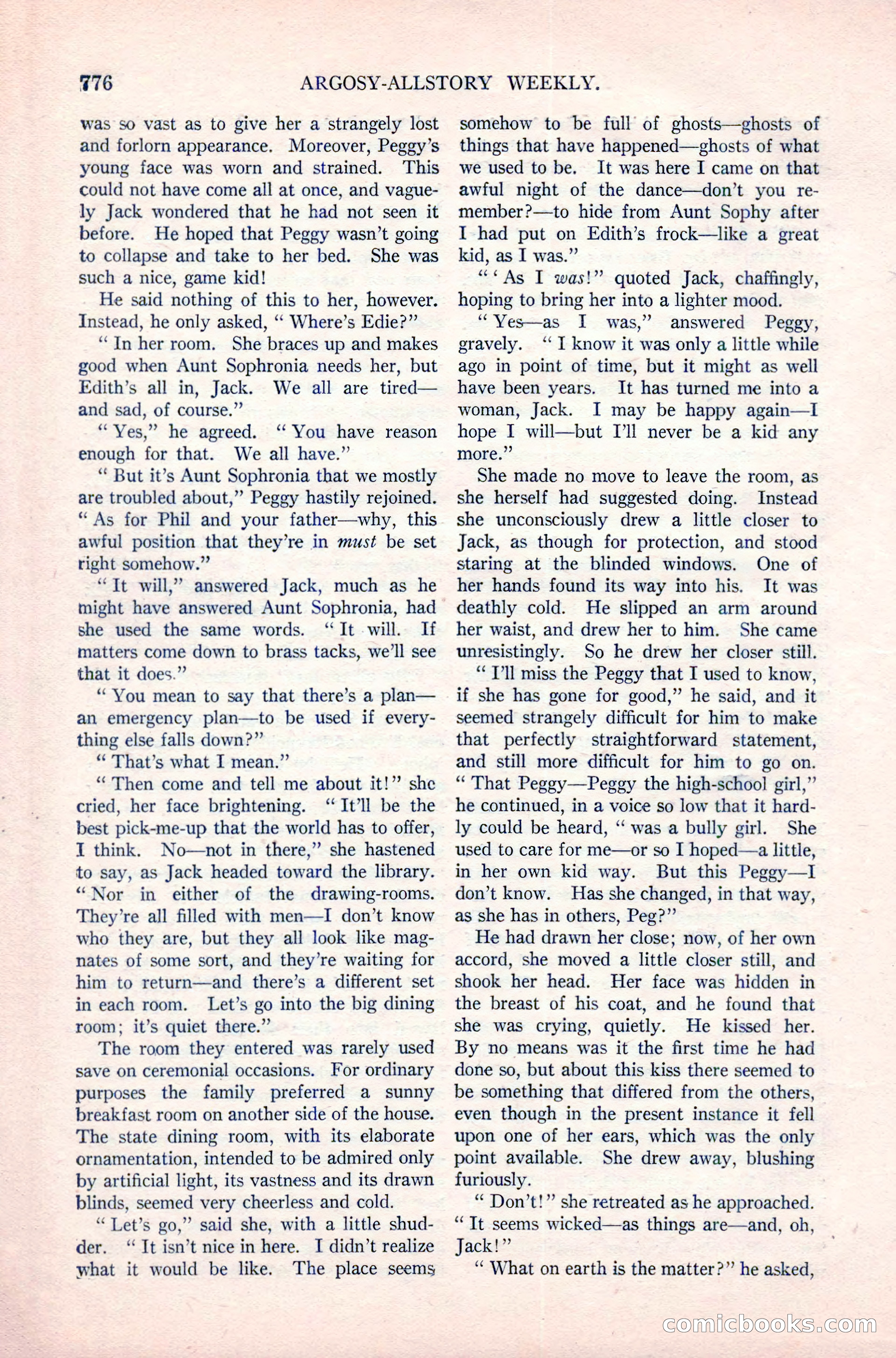 Argosy All-Story Weekly, April 14, 1923 — page 150 of 180