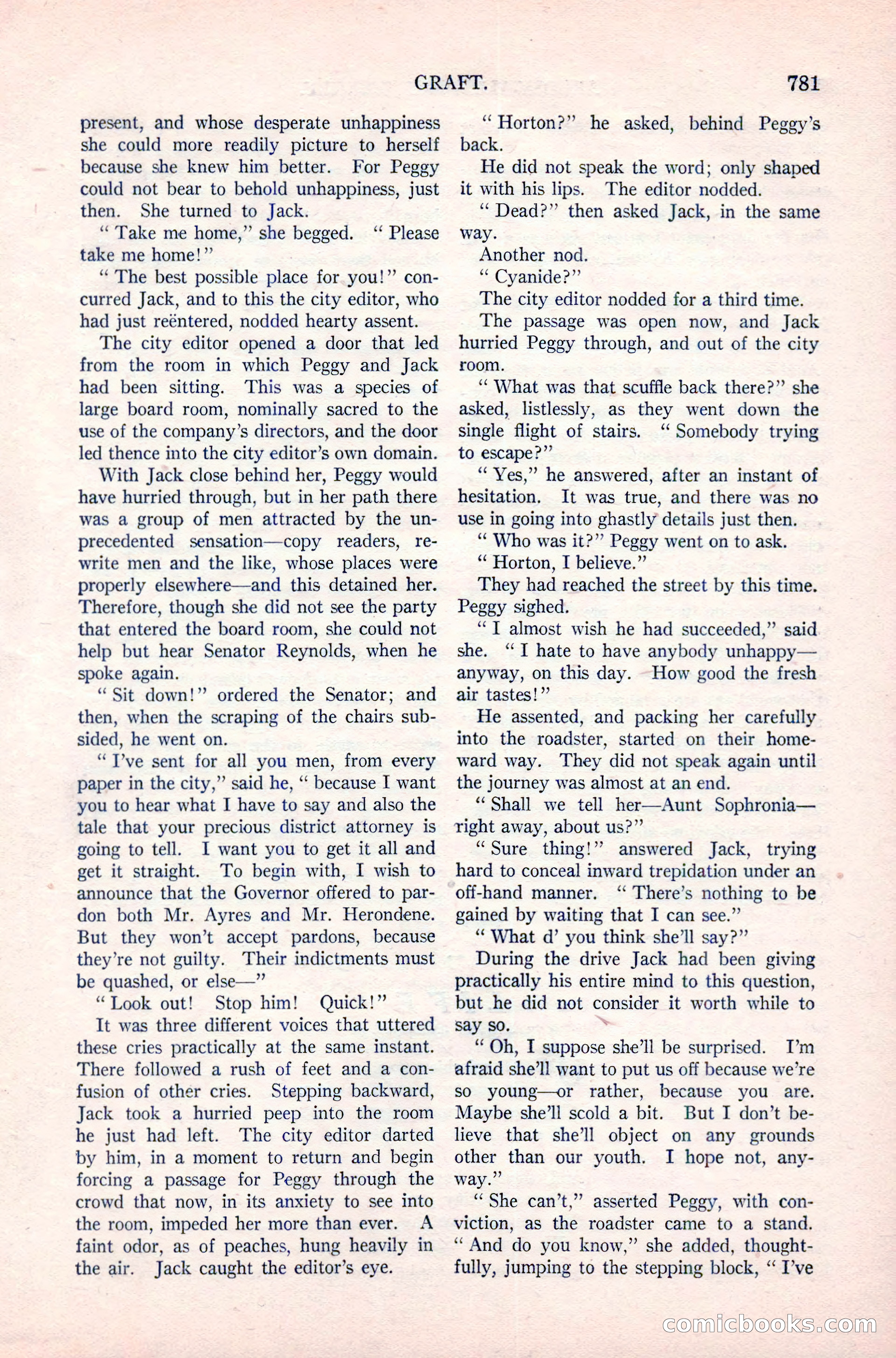 Argosy All-Story Weekly, April 14, 1923 — page 155 of 180