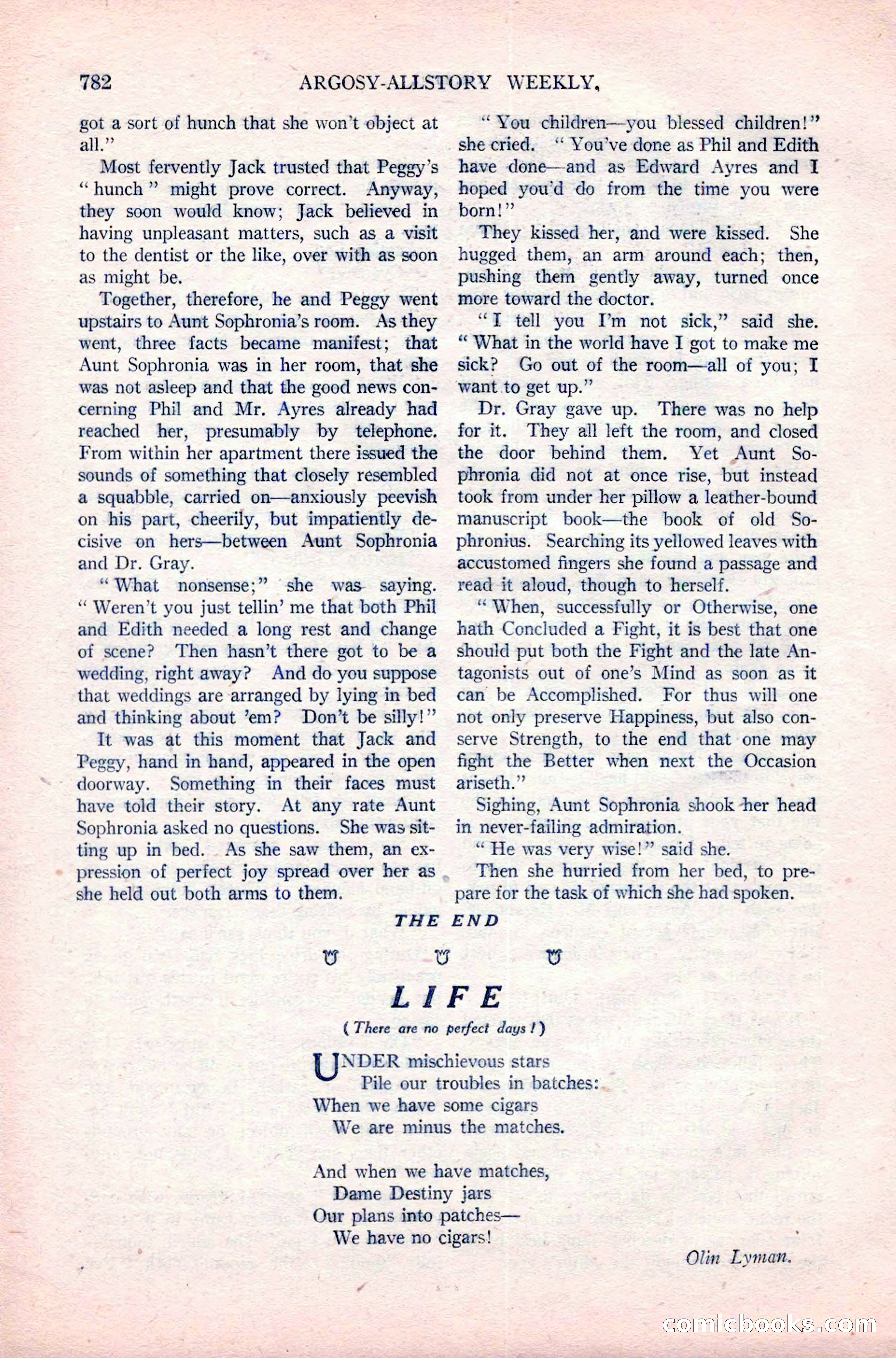 Argosy All-Story Weekly, April 14, 1923 — page 156 of 180