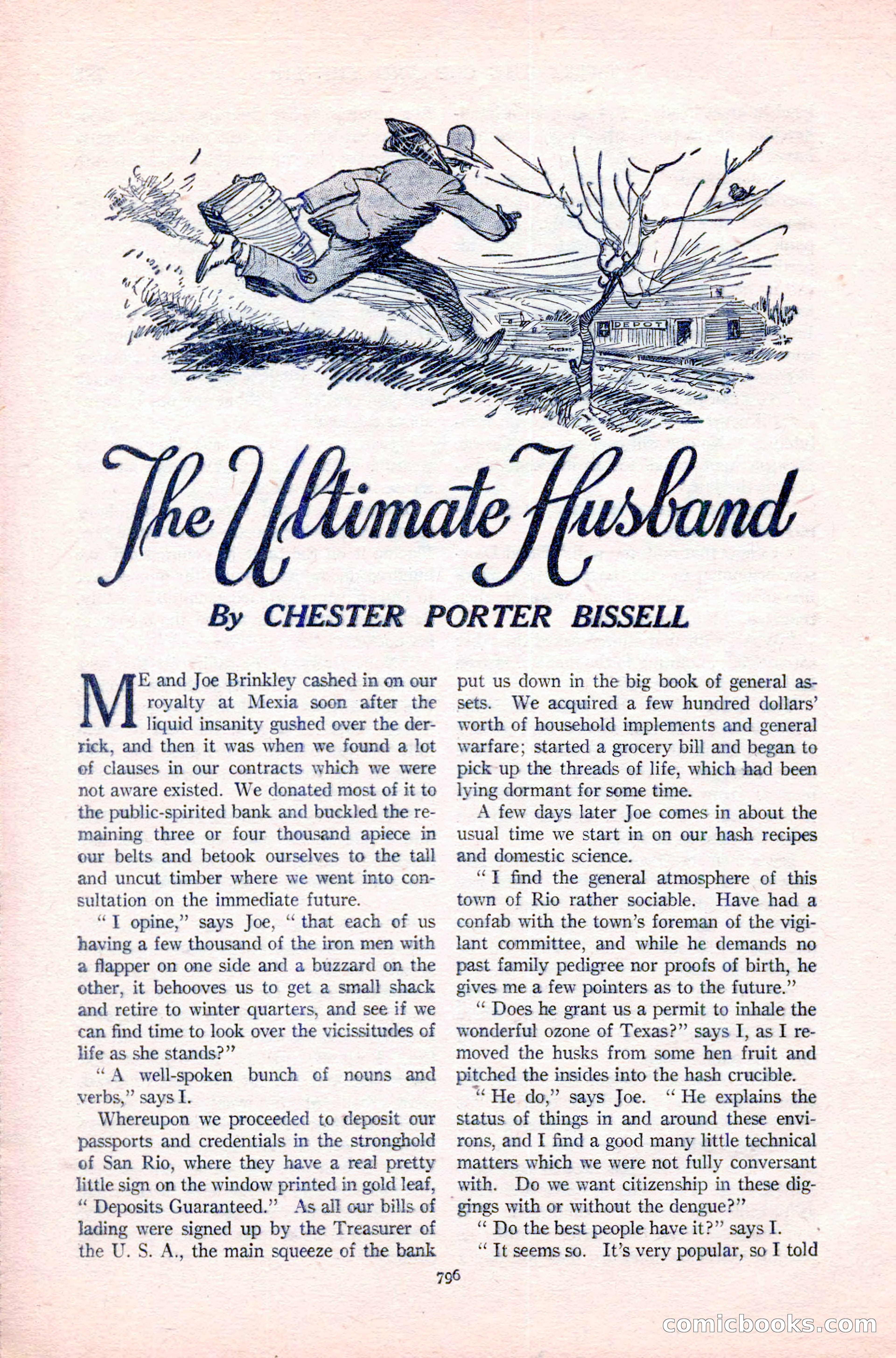 Argosy All-Story Weekly, April 14, 1923 — page 170 of 180