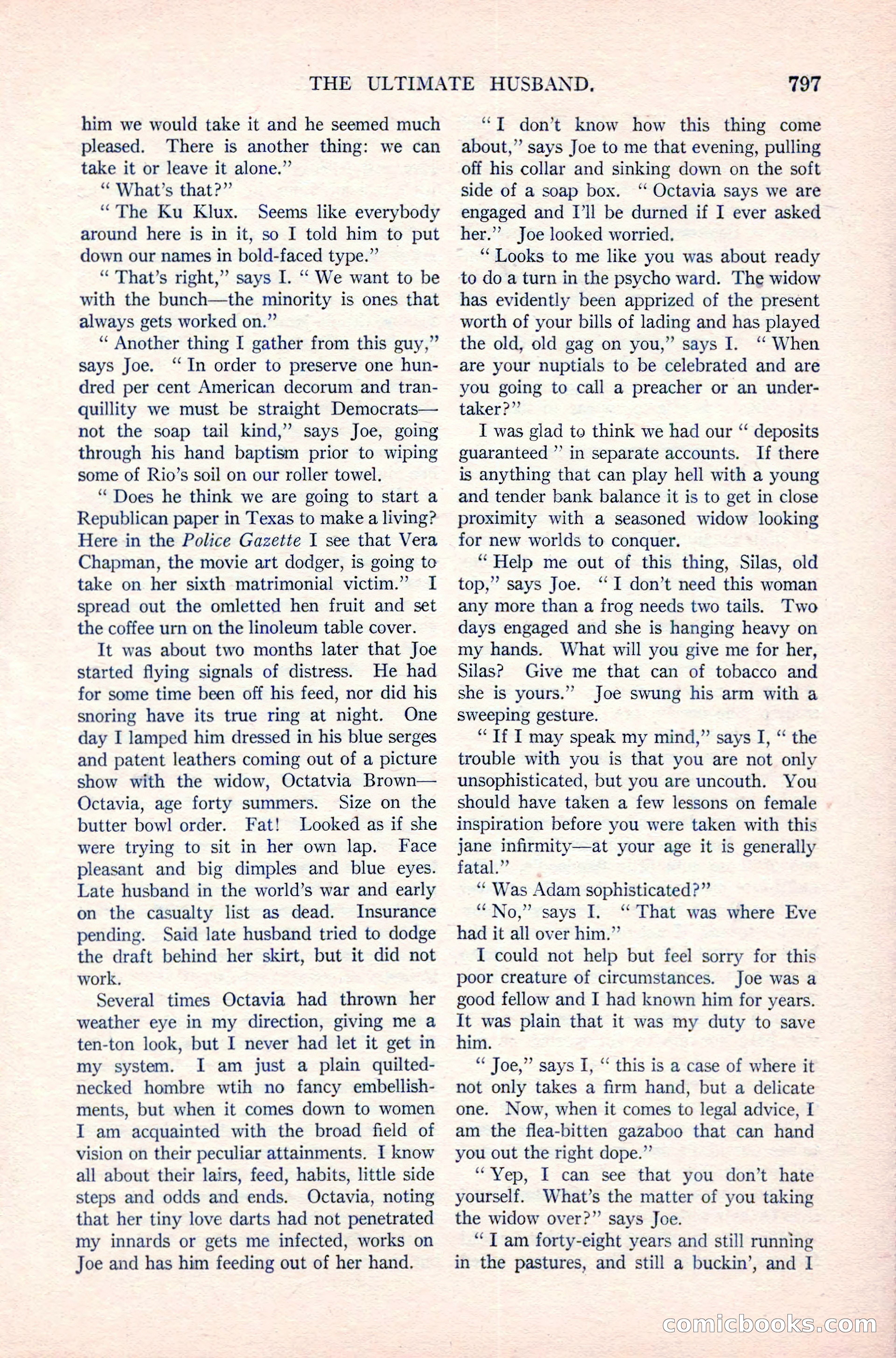 Argosy All-Story Weekly, April 14, 1923 — page 171 of 180
