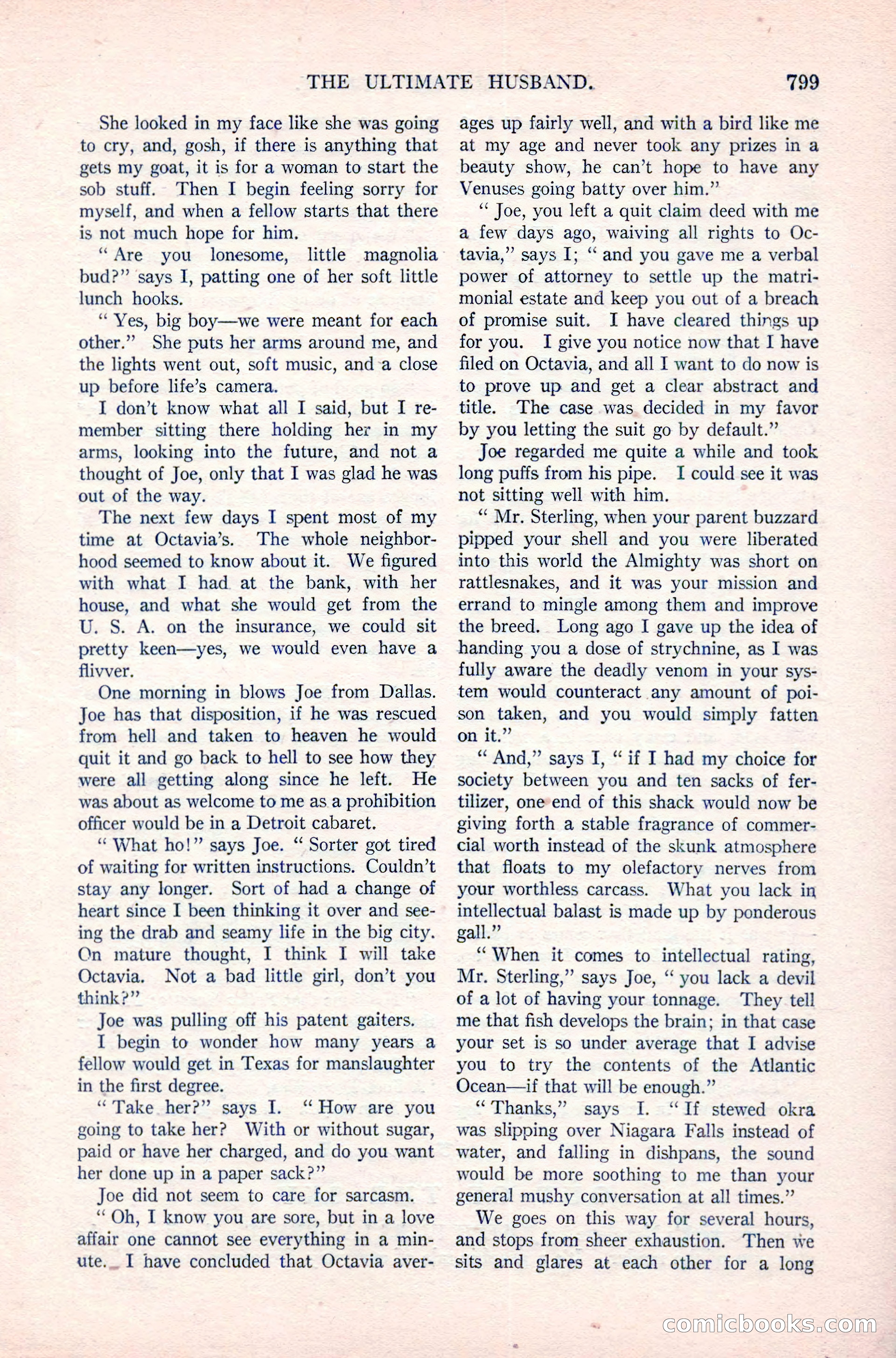 Argosy All-Story Weekly, April 14, 1923 — page 173 of 180