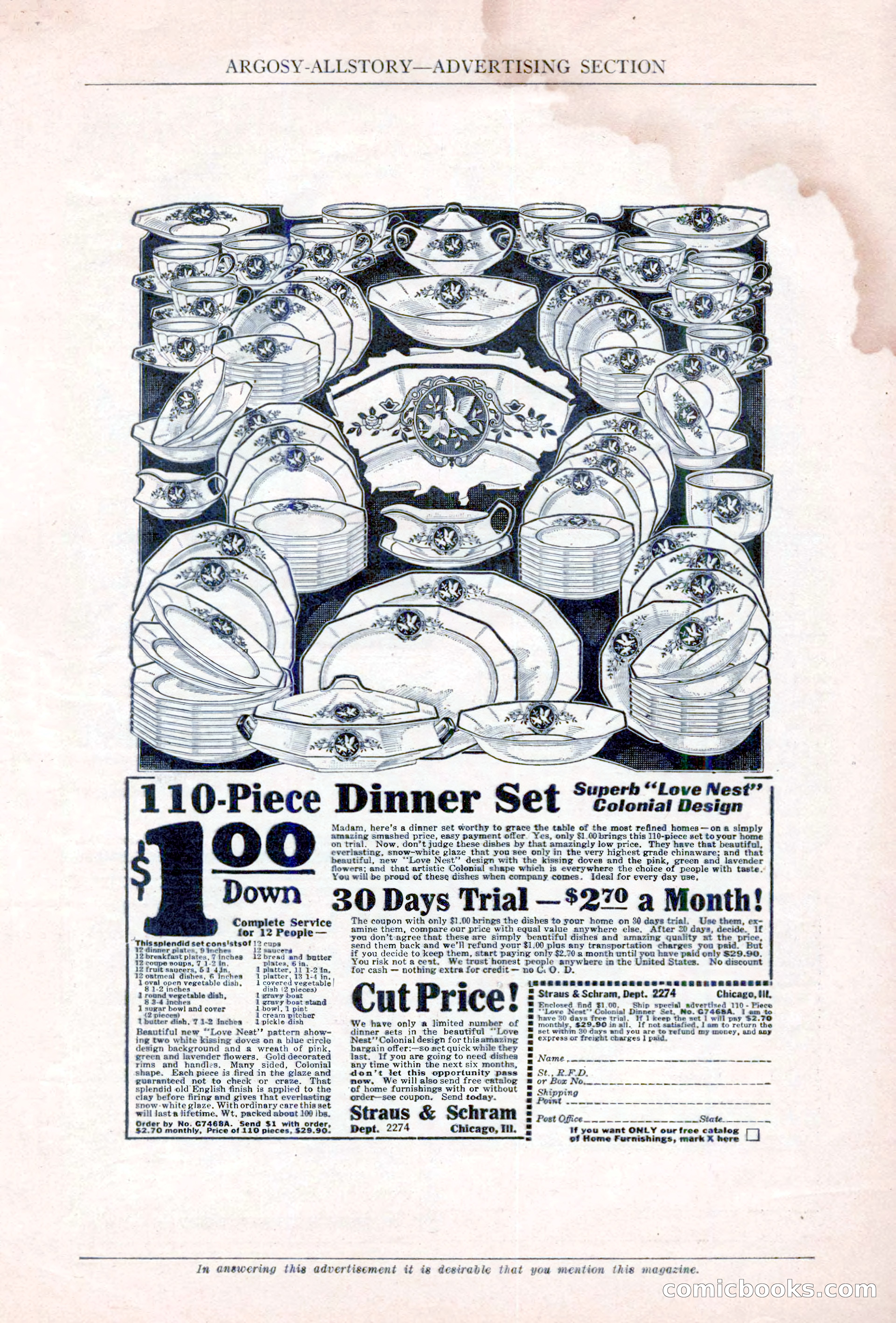 Argosy All-Story Weekly, April 14, 1923 — page 175 of 180