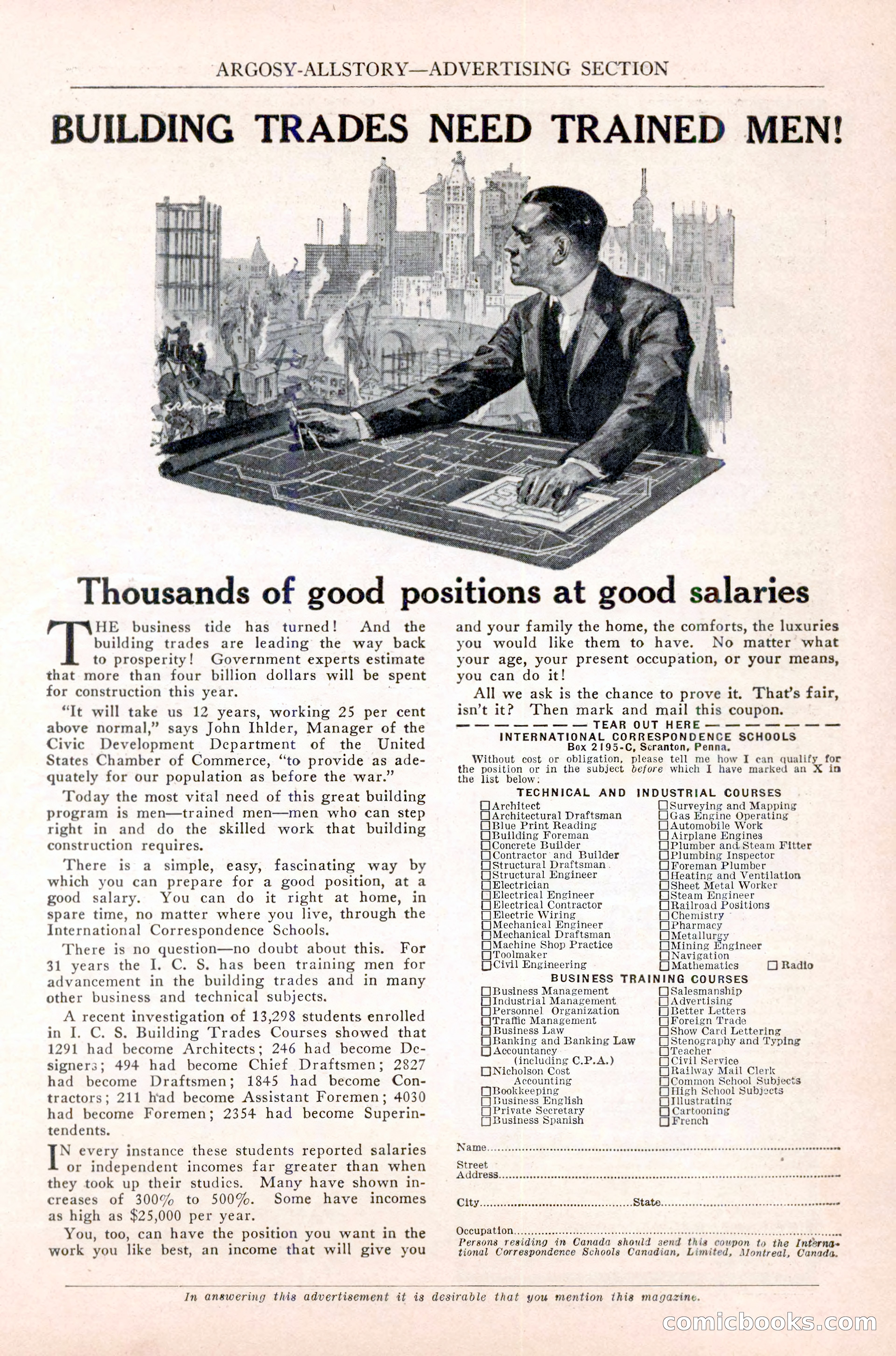 Argosy All-Story Weekly, June 16, 1923 — page 7 of 176