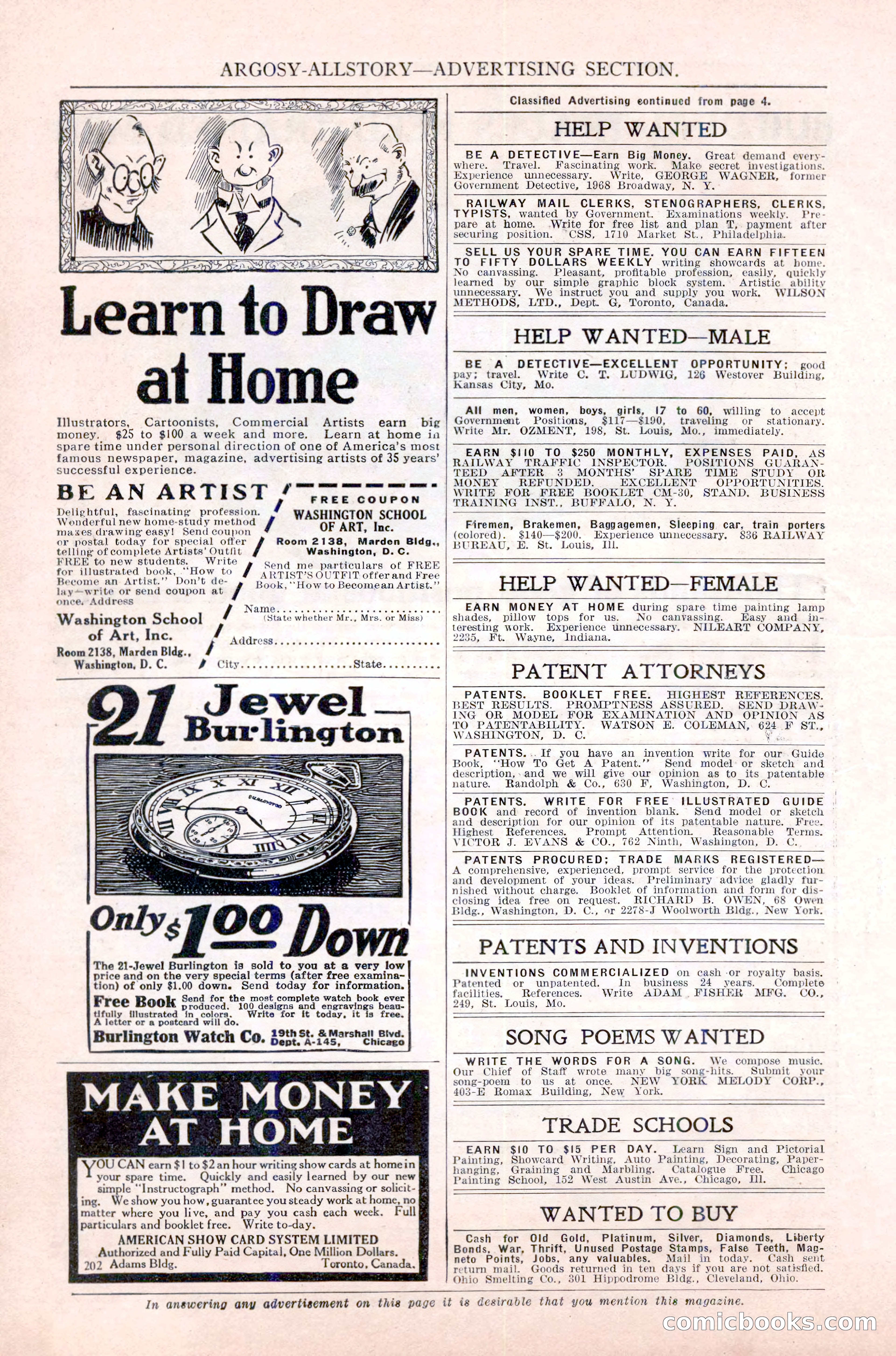 Argosy All-Story Weekly, June 16, 1923 — page 8 of 176