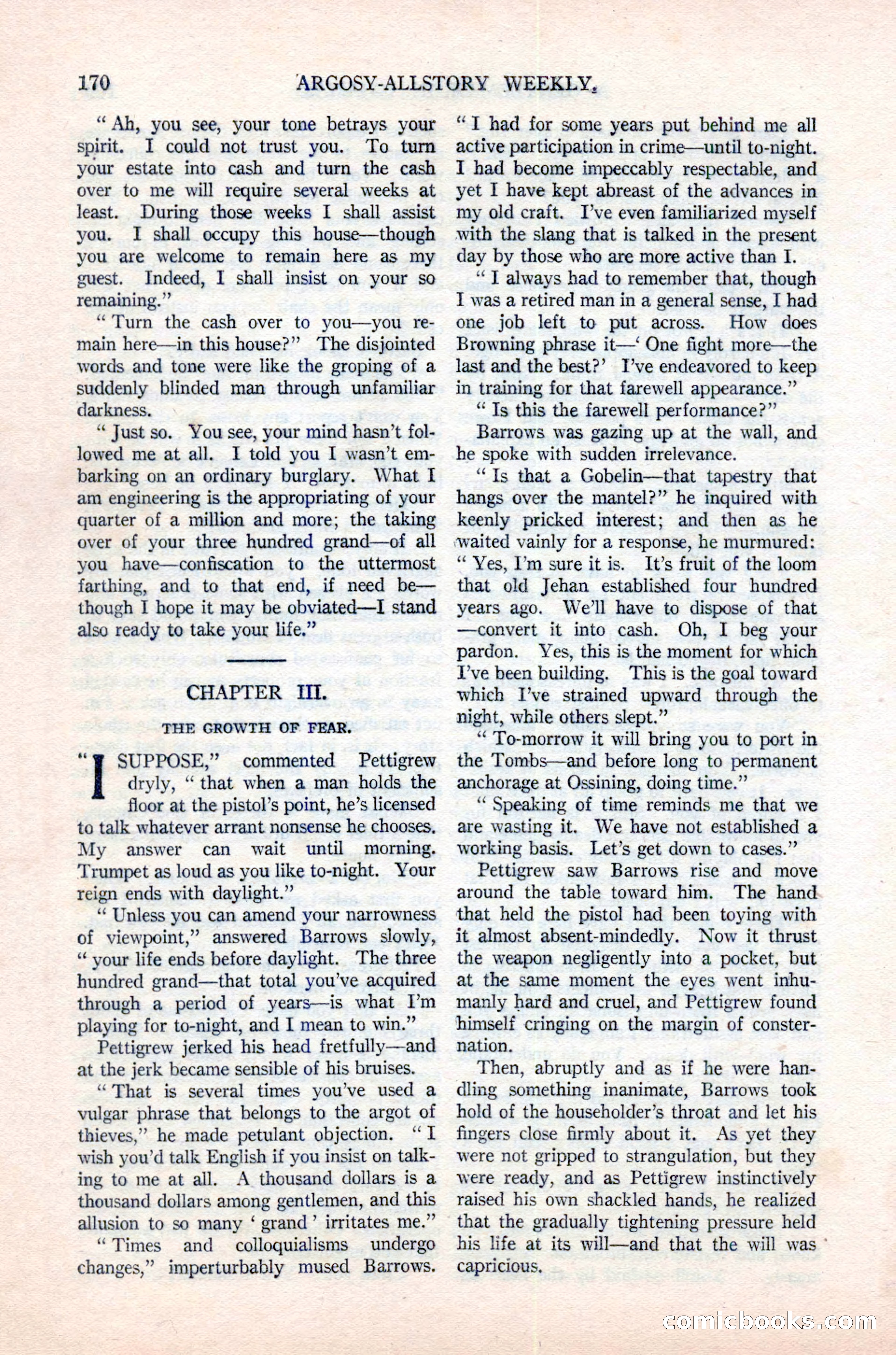 Argosy All-Story Weekly, June 16, 1923 — page 20 of 176