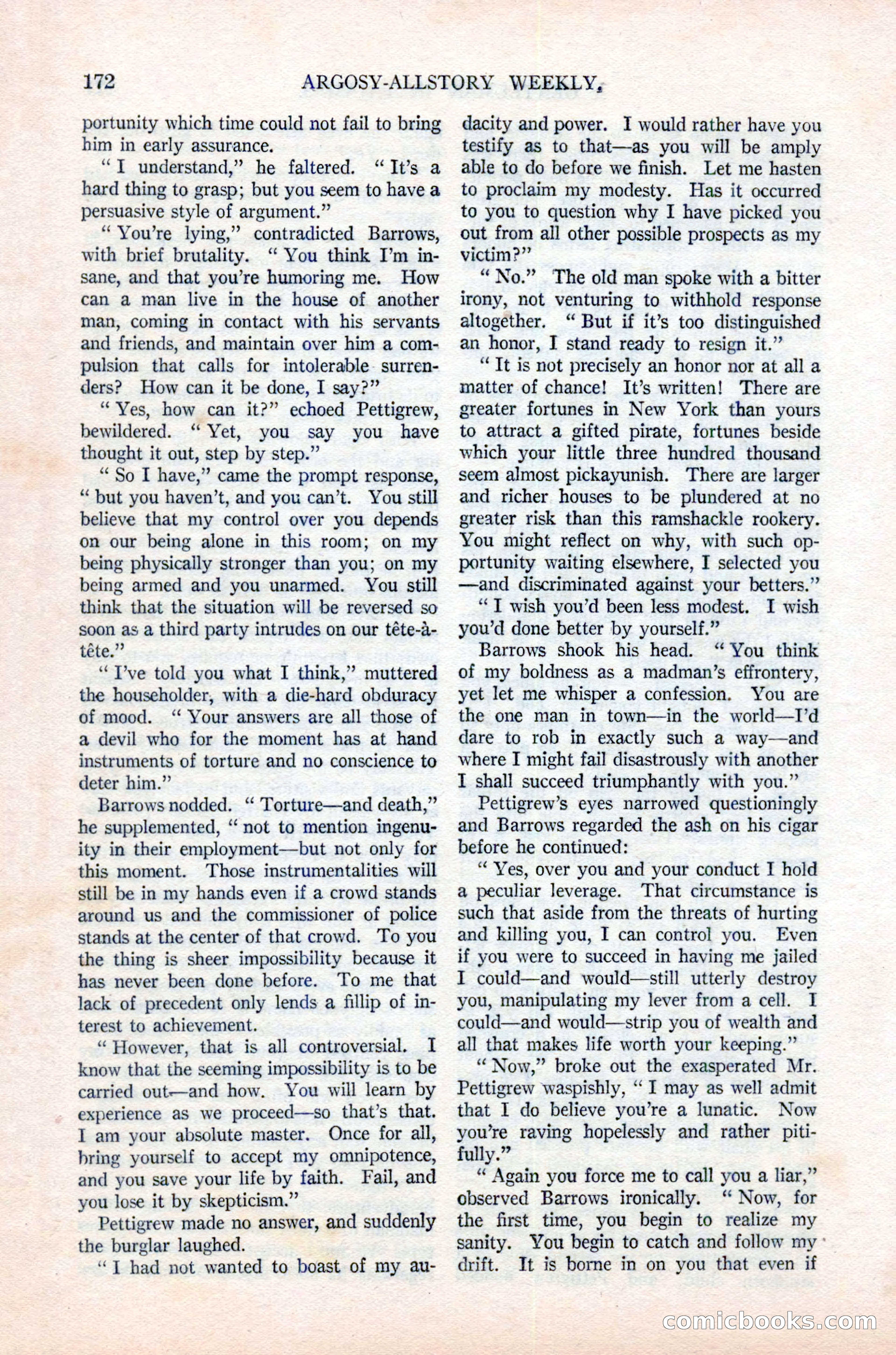 Argosy All-Story Weekly, June 16, 1923 — page 22 of 176