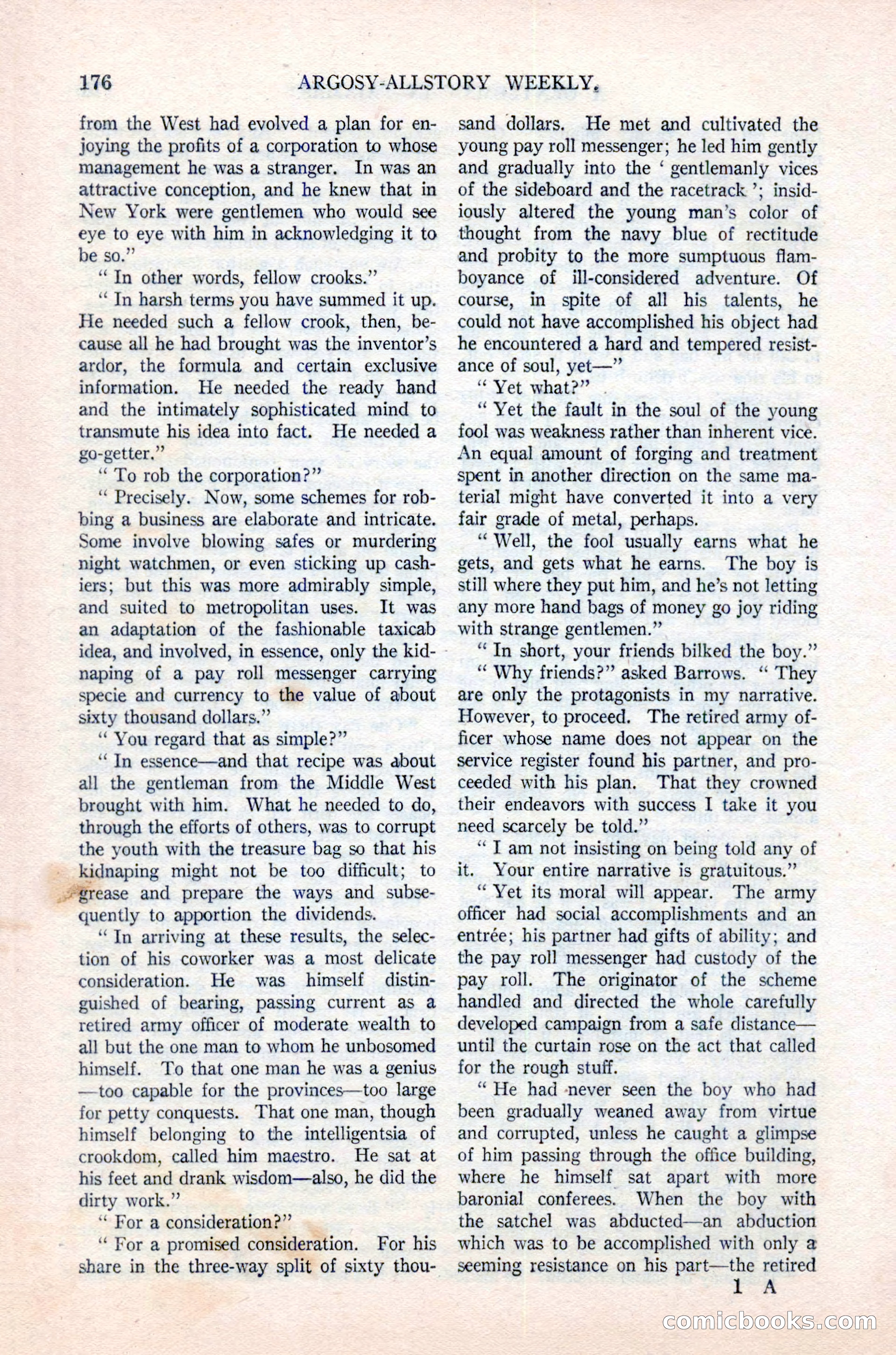 Argosy All-Story Weekly, June 16, 1923 — page 26 of 176
