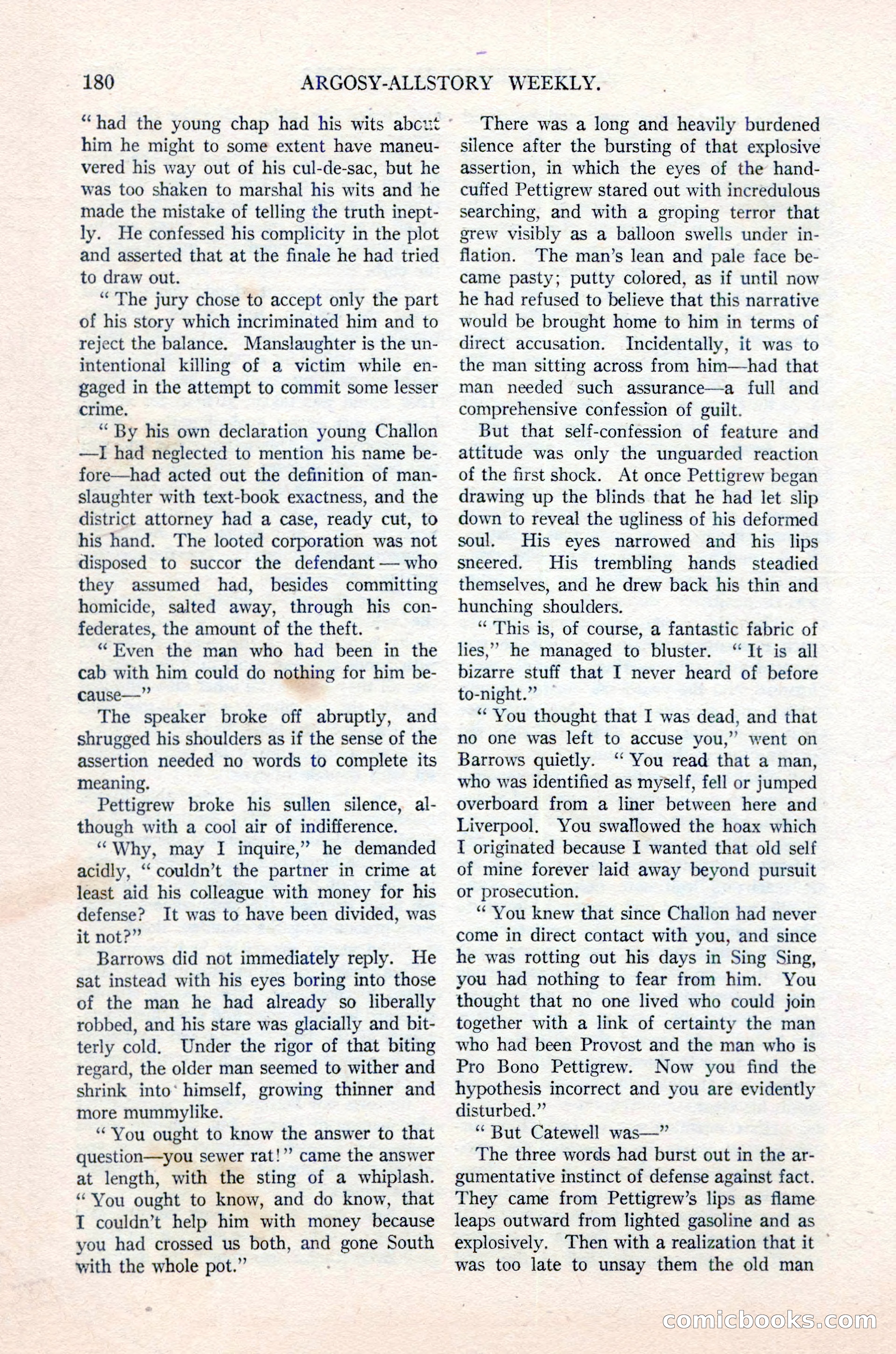 Argosy All-Story Weekly, June 16, 1923 — page 30 of 176