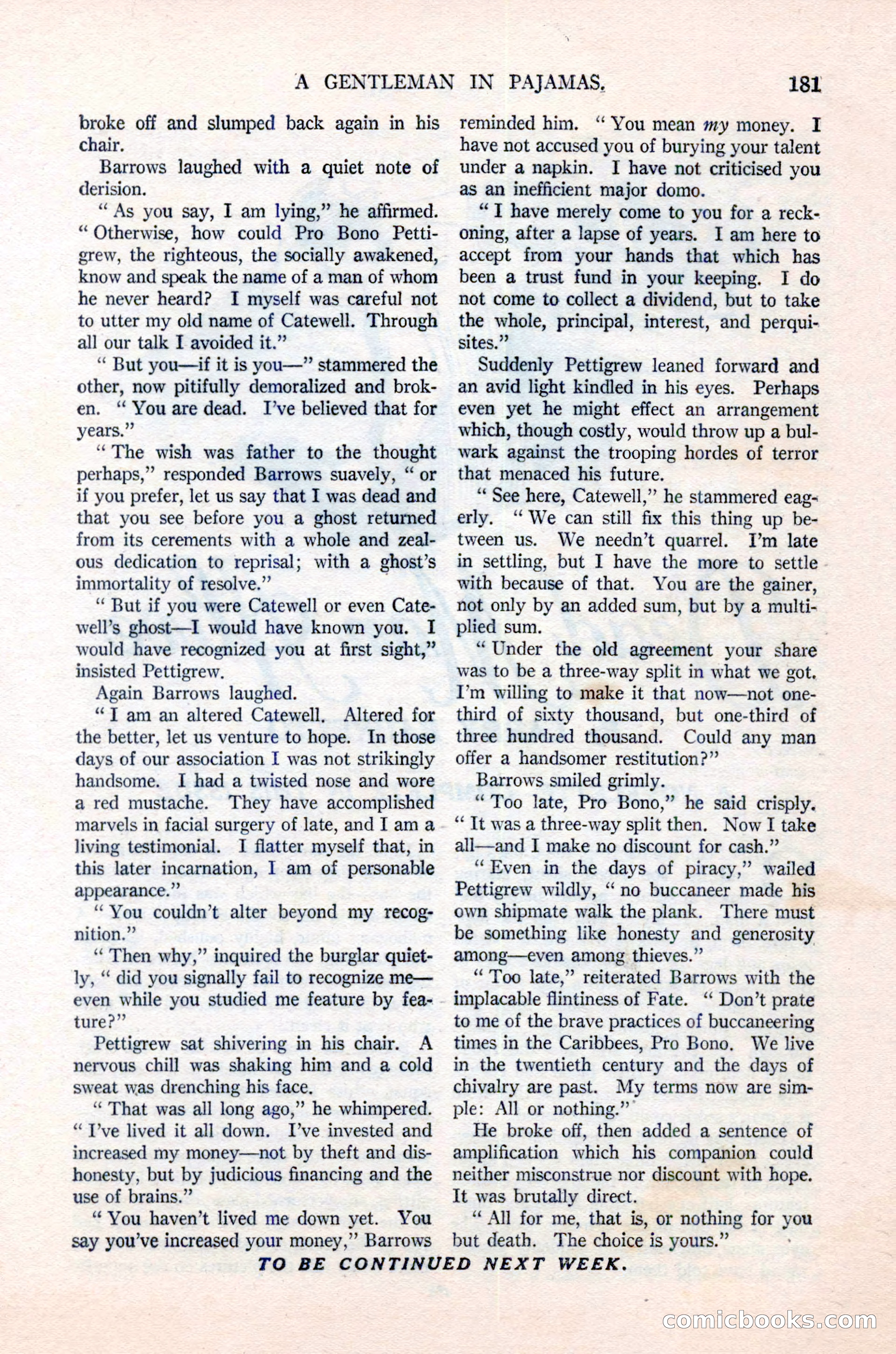 Argosy All-Story Weekly, June 16, 1923 — page 31 of 176