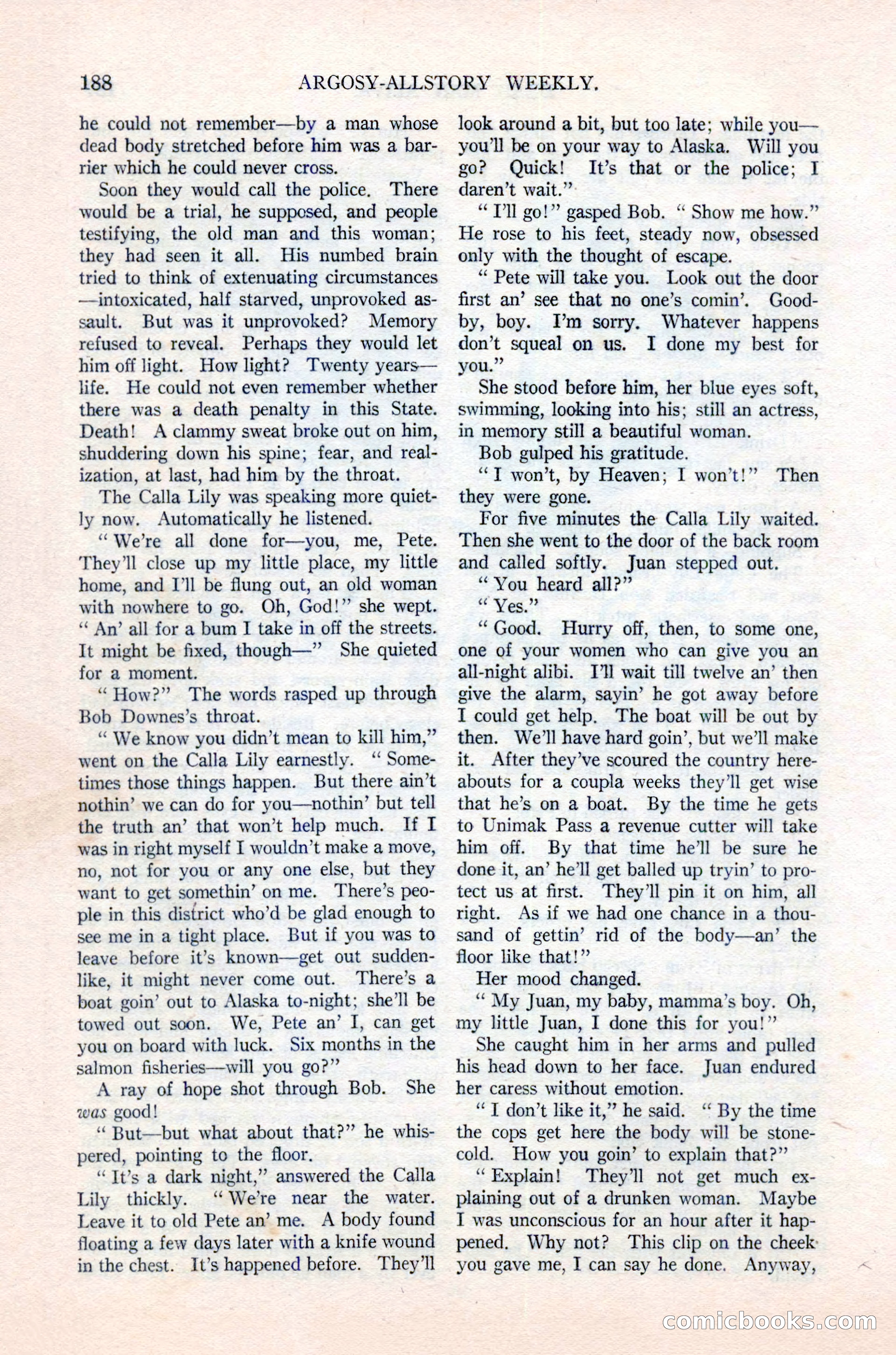 Argosy All-Story Weekly, June 16, 1923 — page 38 of 176