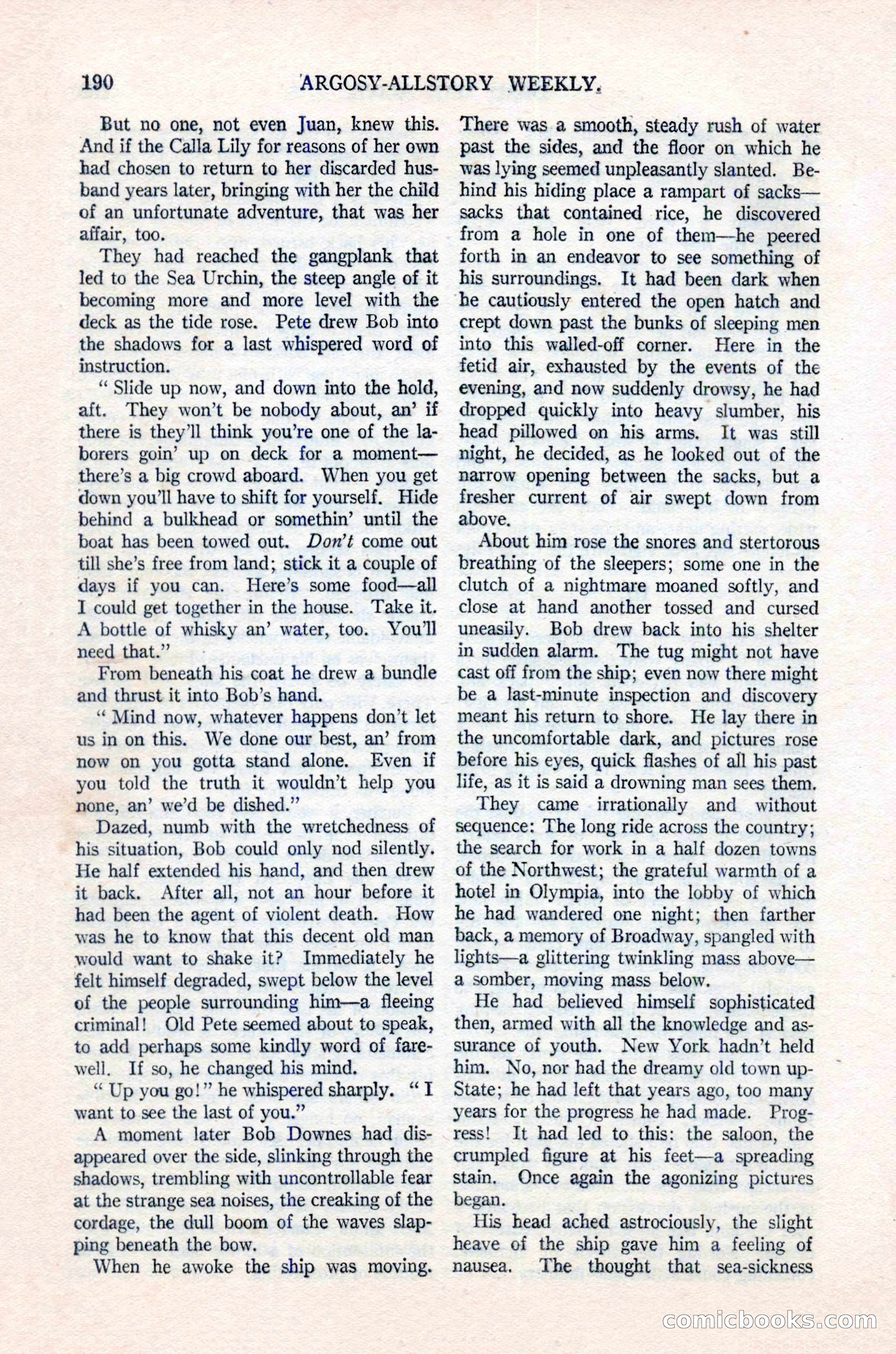 Argosy All-Story Weekly, June 16, 1923 — page 40 of 176