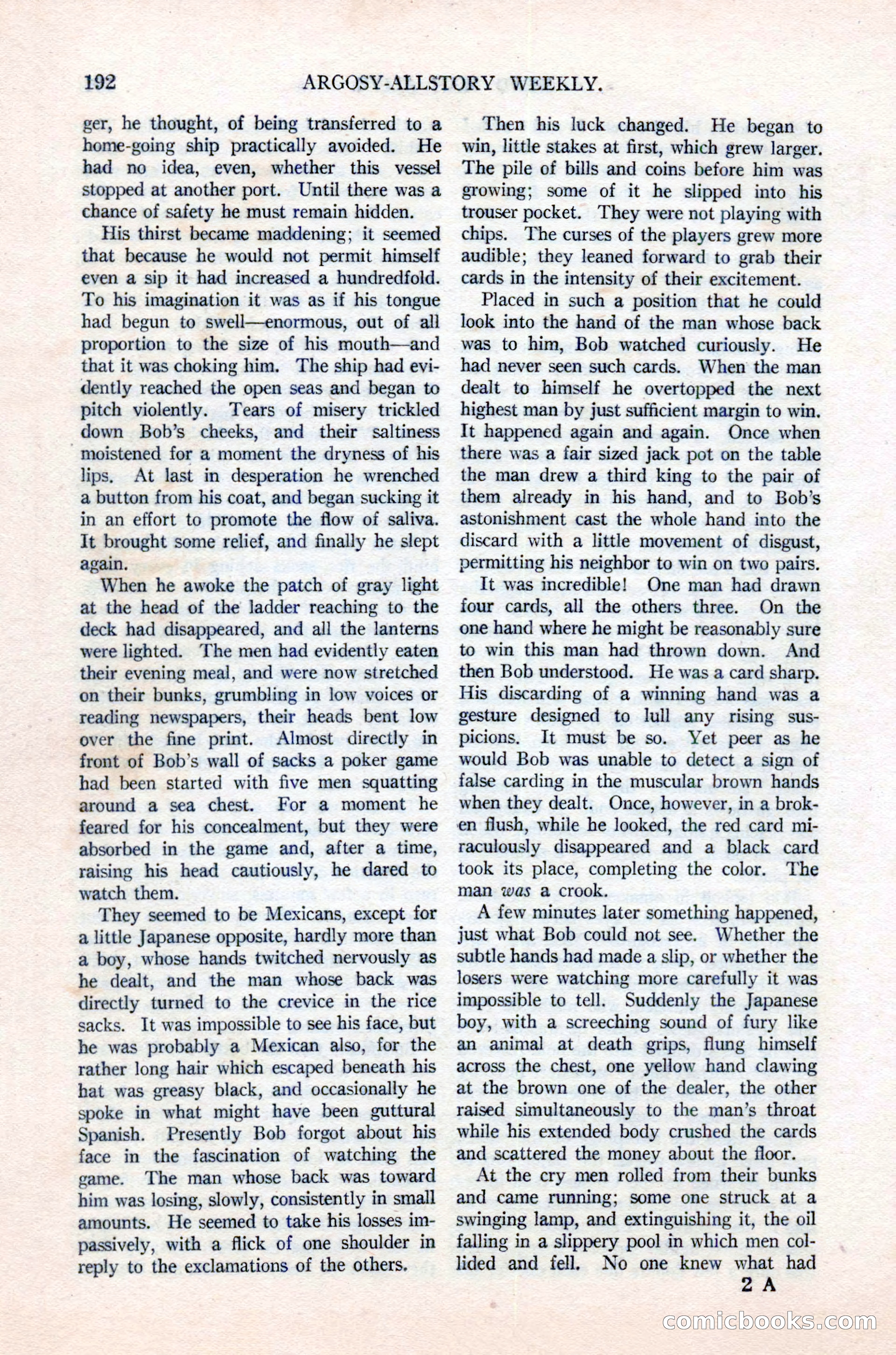 Argosy All-Story Weekly, June 16, 1923 — page 42 of 176