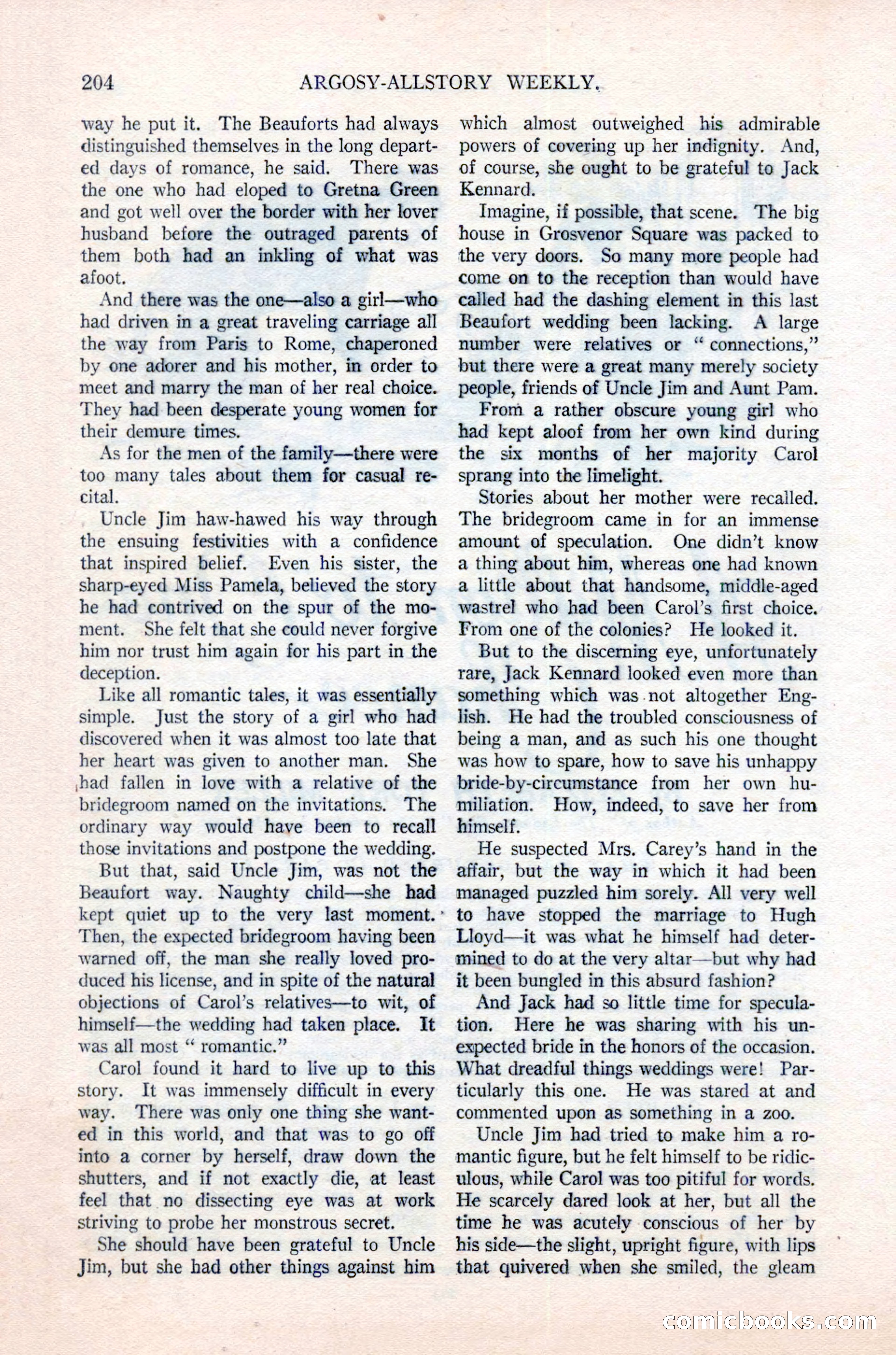 Argosy All-Story Weekly, June 16, 1923 — page 54 of 176