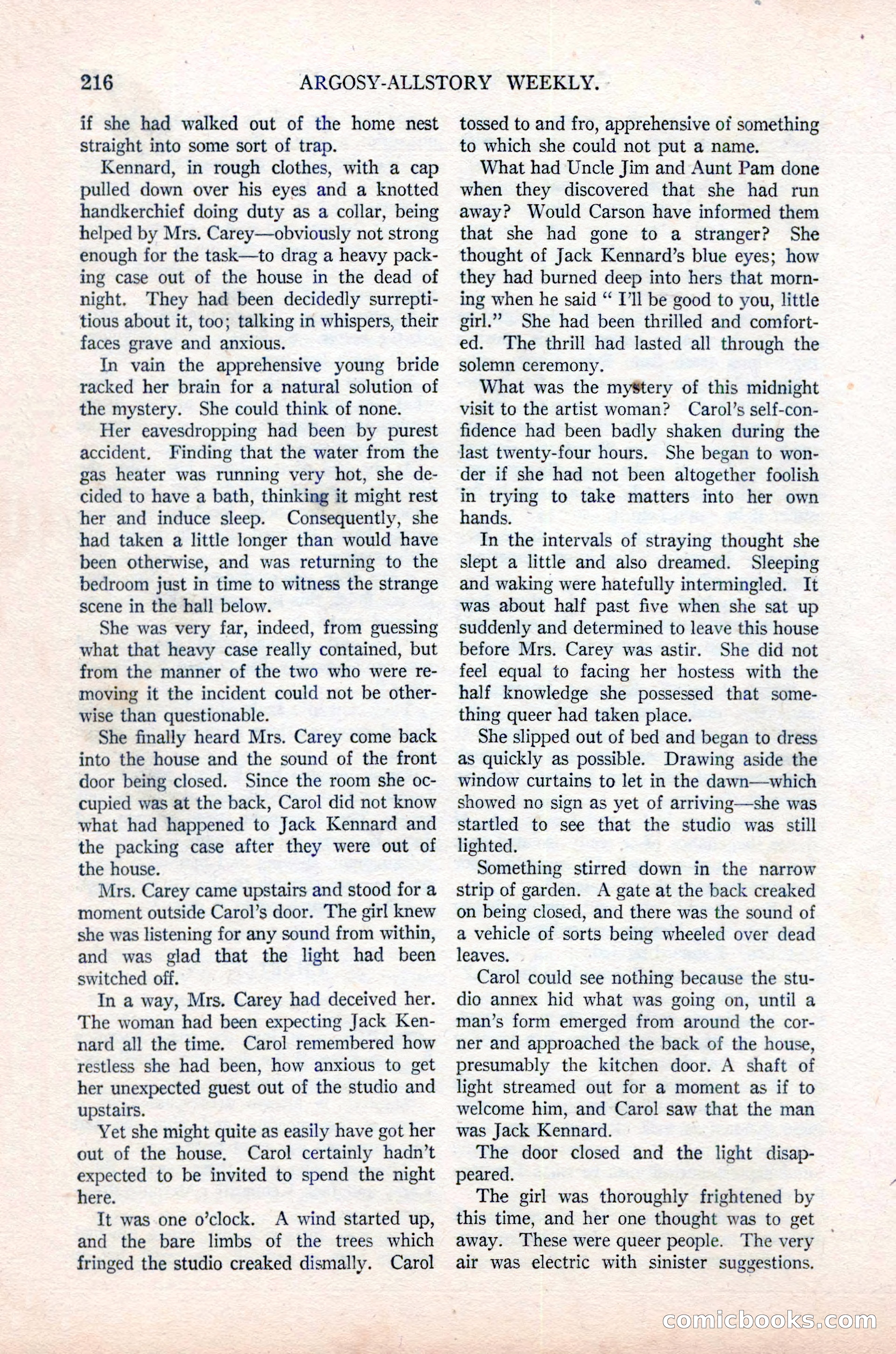 Argosy All-Story Weekly, June 16, 1923 — page 66 of 176