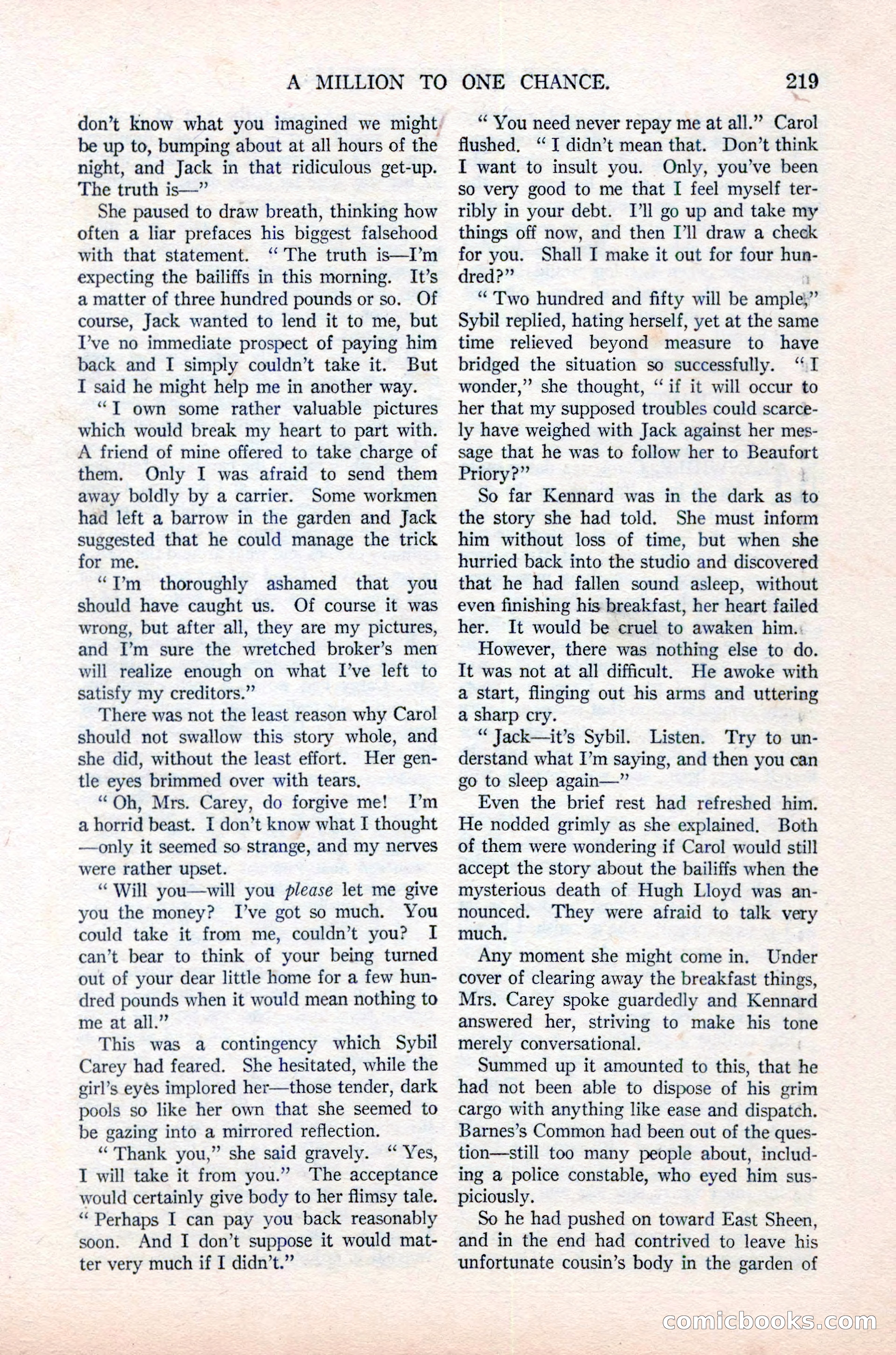 Argosy All-Story Weekly, June 16, 1923 — page 69 of 176