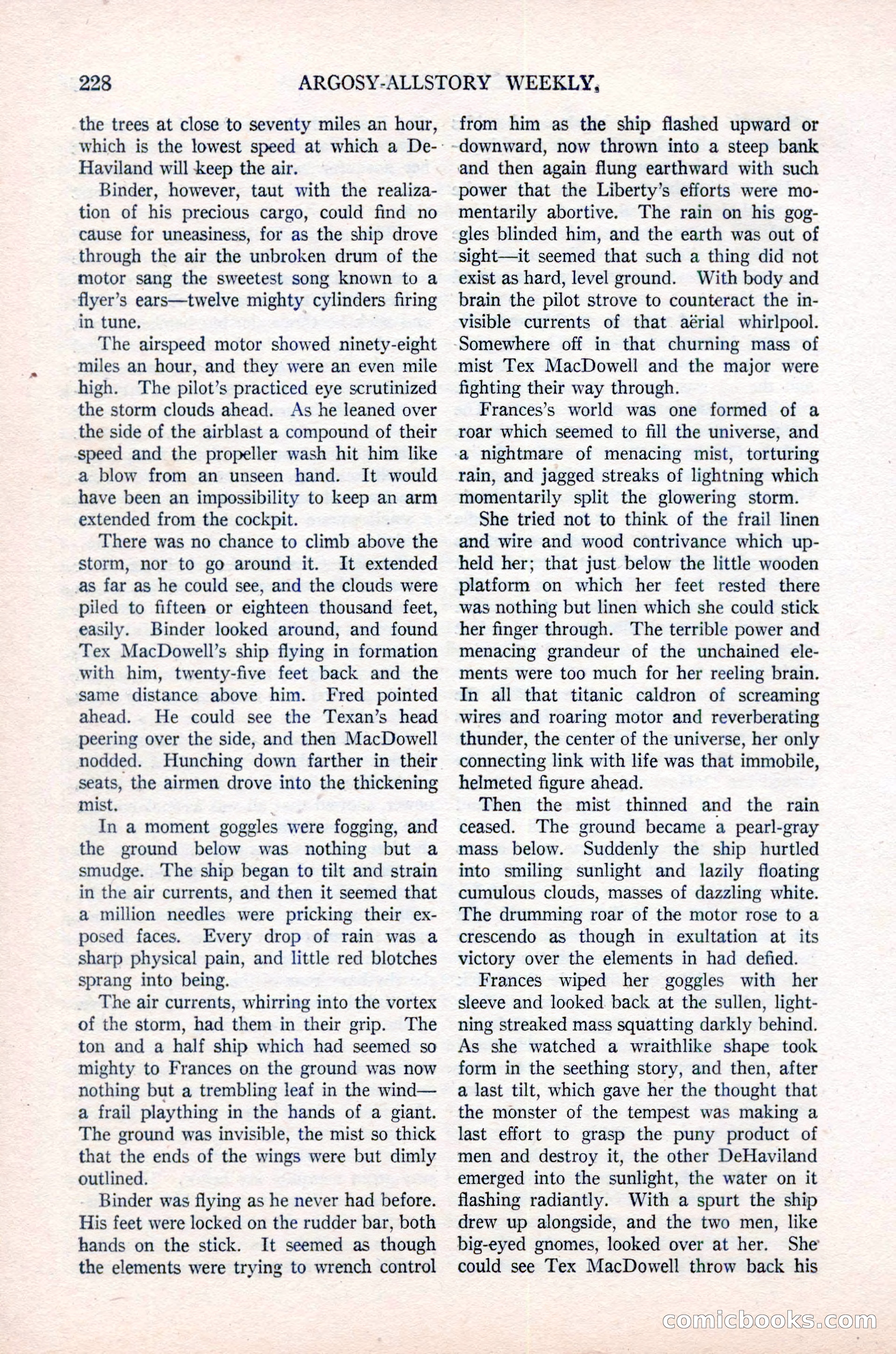 Argosy All-Story Weekly, June 16, 1923 — page 78 of 176