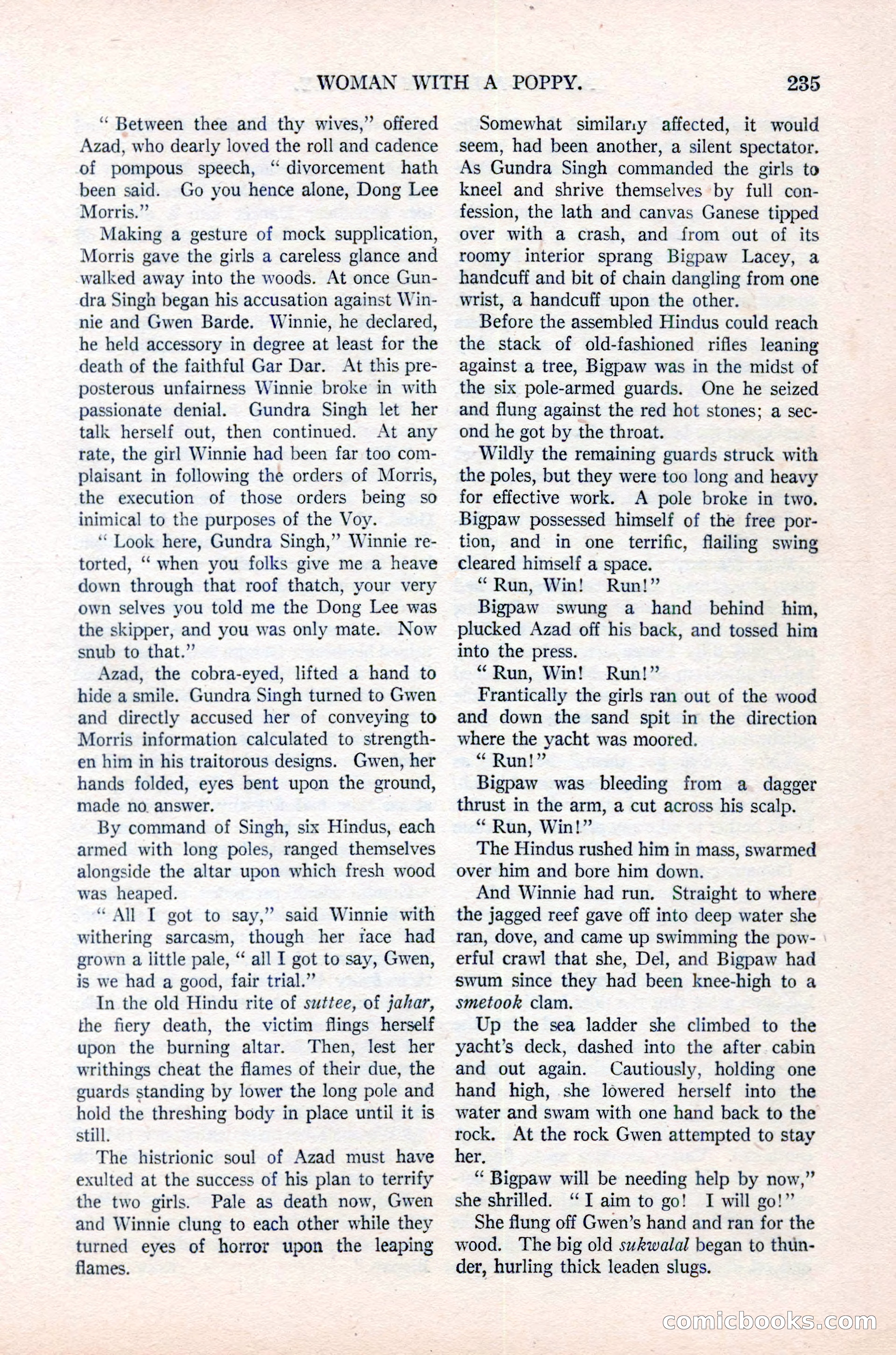 Argosy All-Story Weekly, June 16, 1923 — page 85 of 176