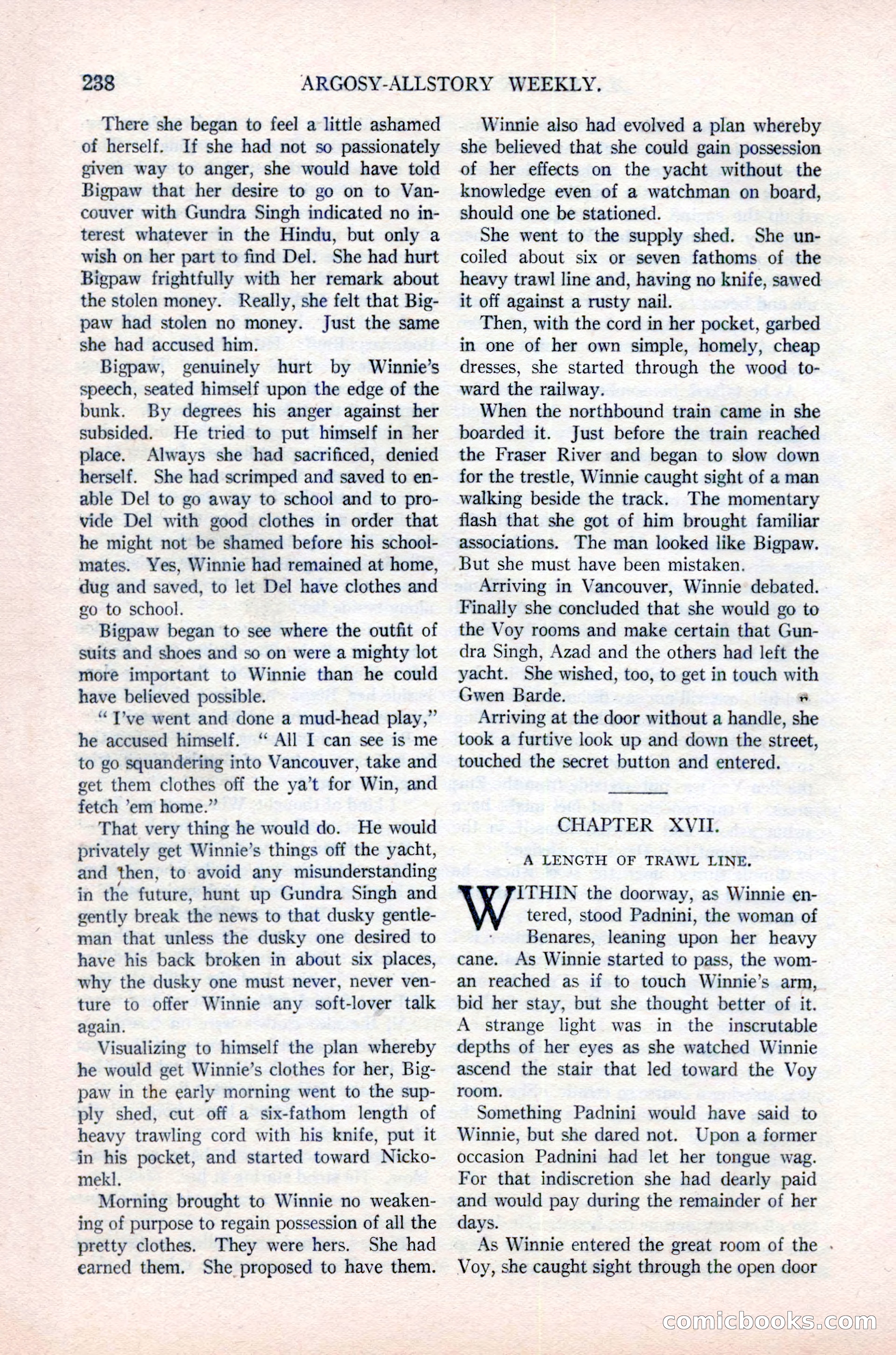 Argosy All-Story Weekly, June 16, 1923 — page 88 of 176