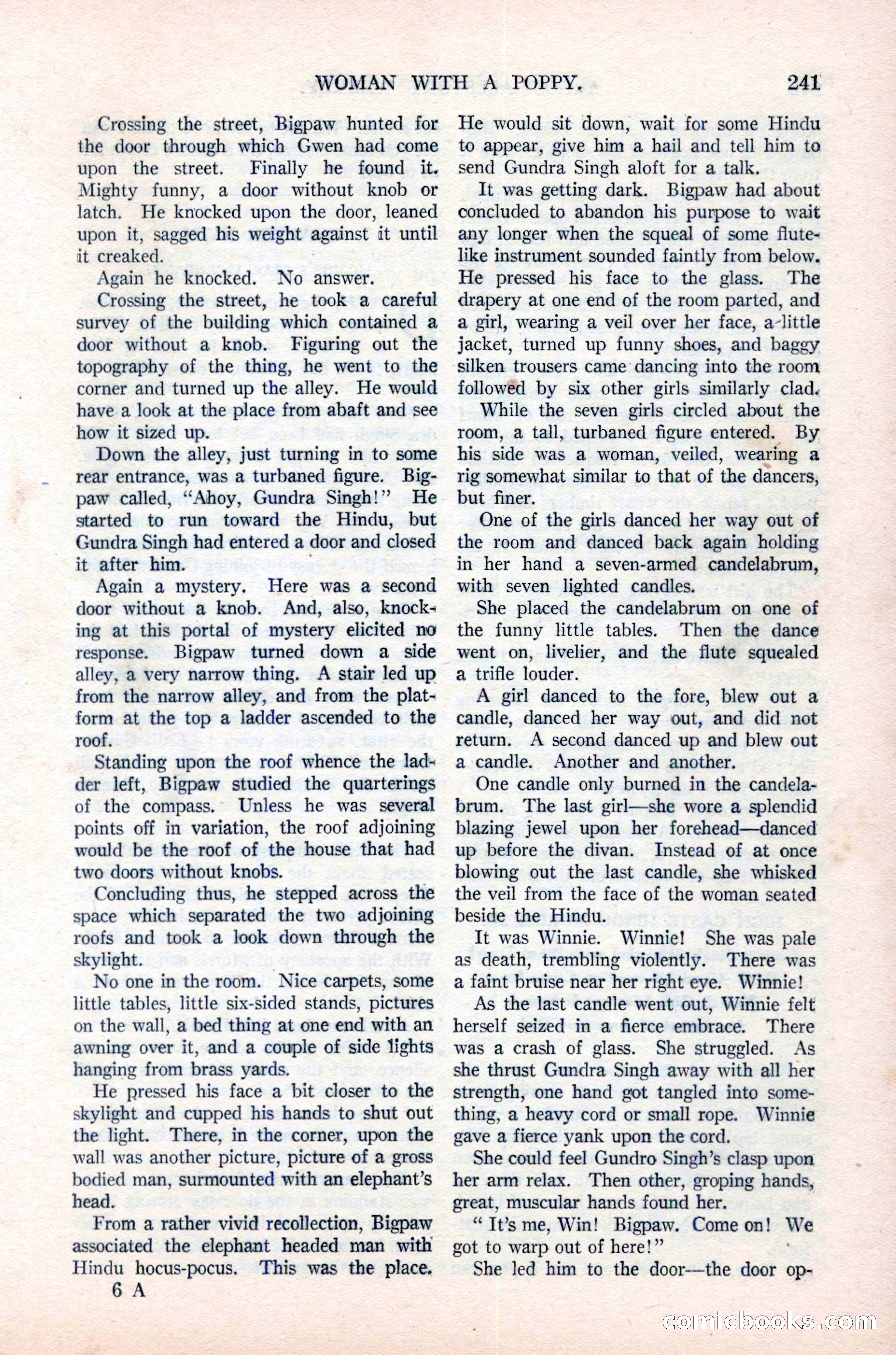 Argosy All-Story Weekly, June 16, 1923 — page 91 of 176