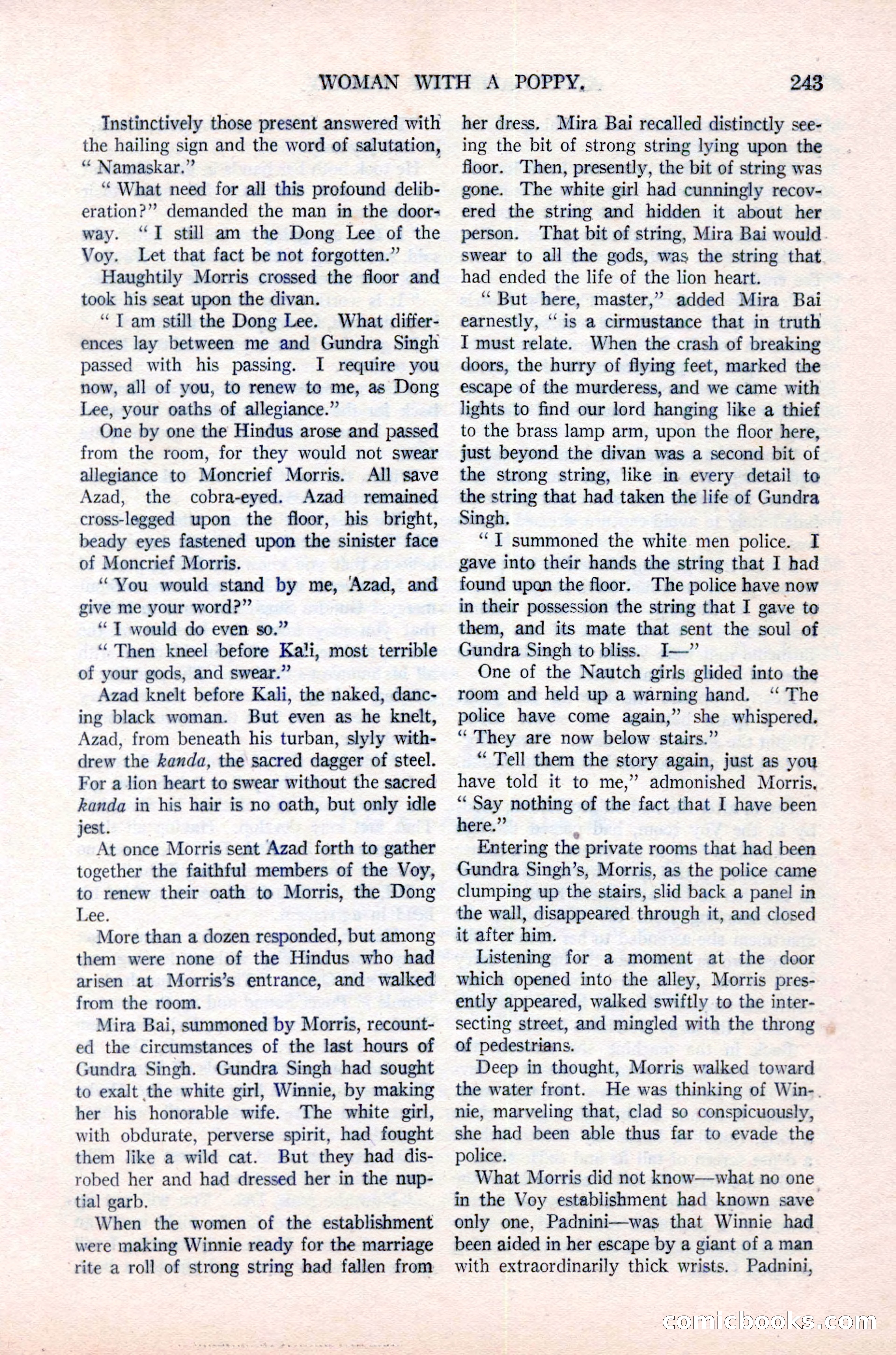Argosy All-Story Weekly, June 16, 1923 — page 93 of 176