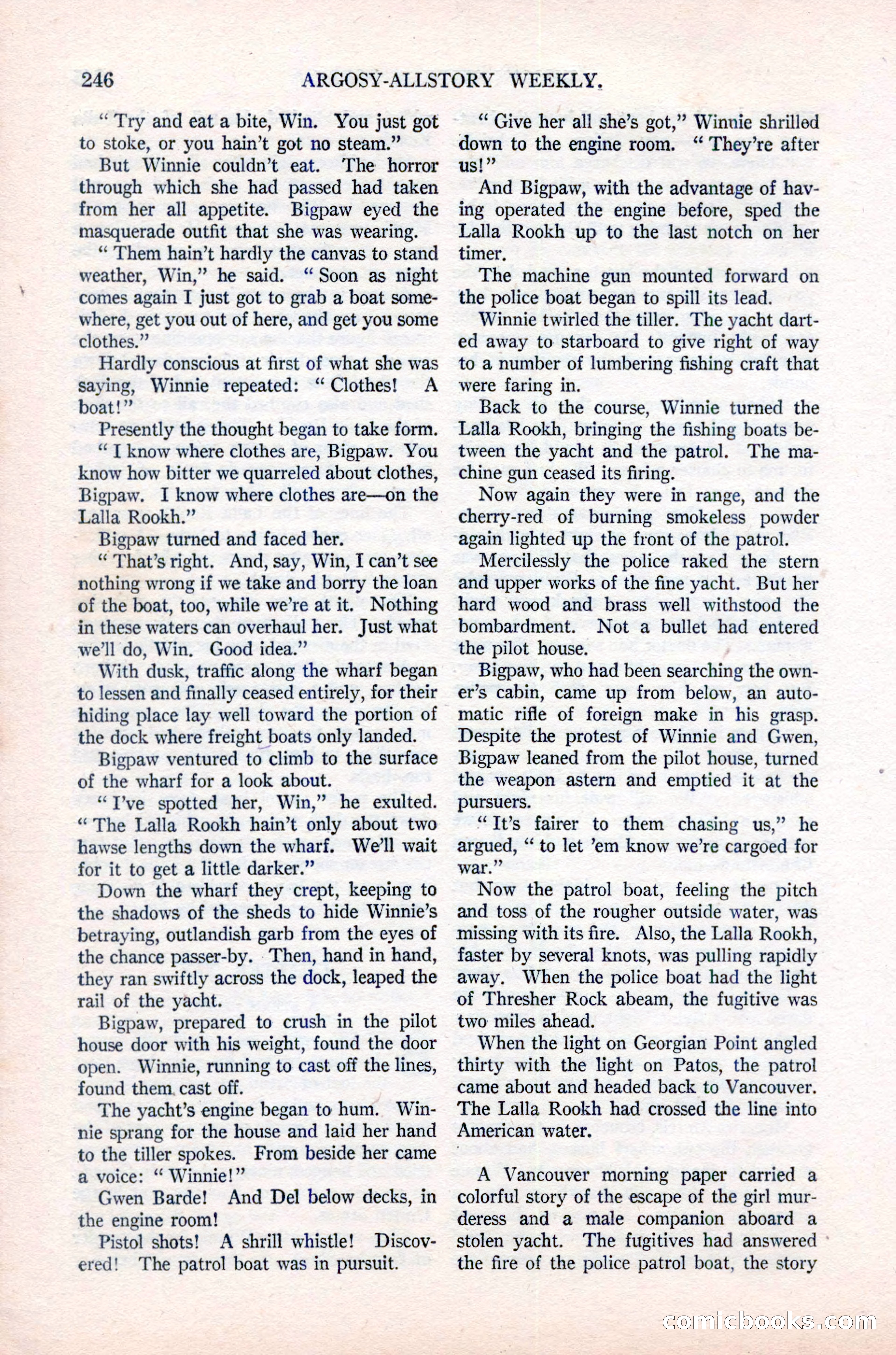 Argosy All-Story Weekly, June 16, 1923 — page 96 of 176