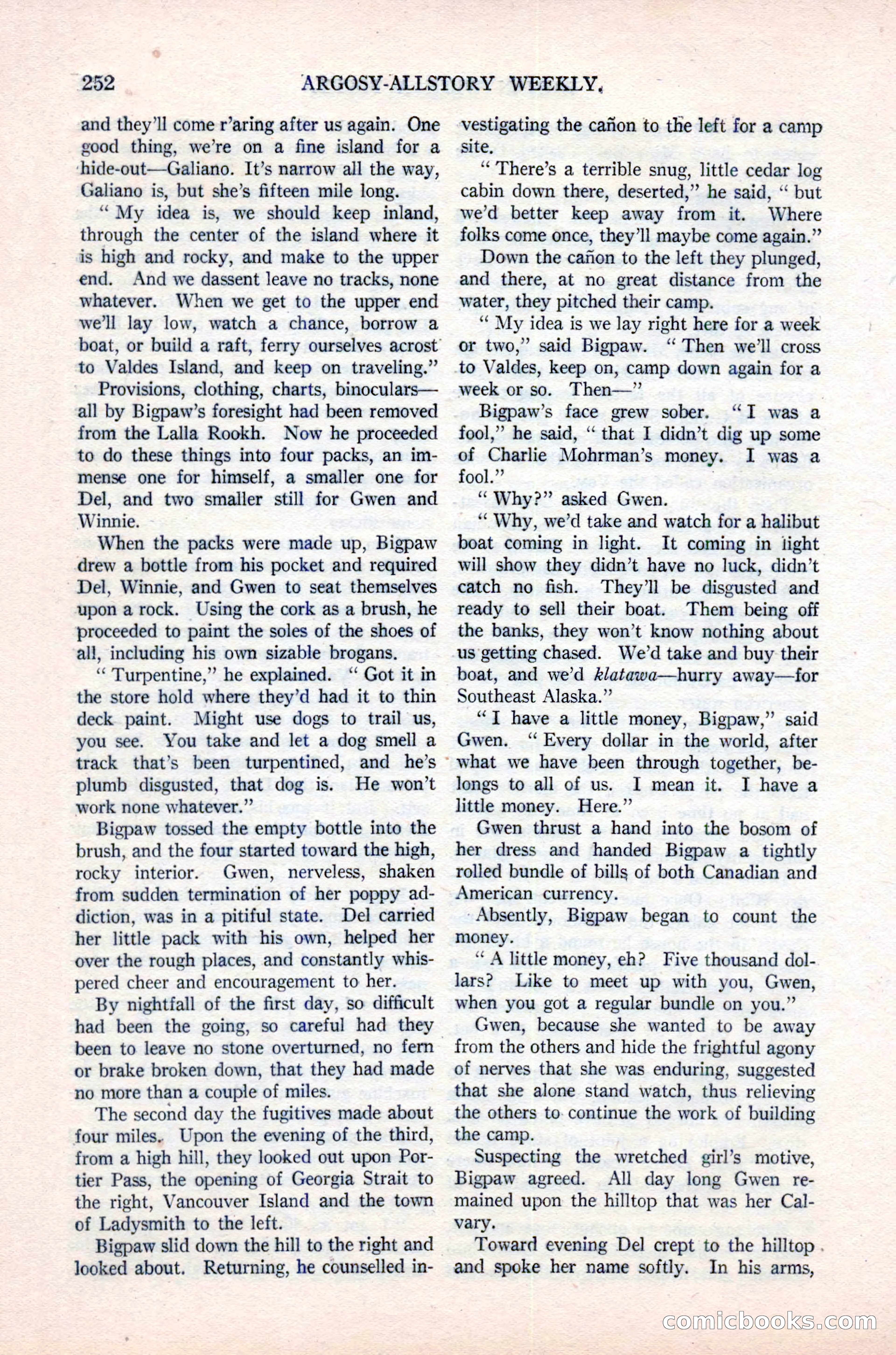 Argosy All-Story Weekly, June 16, 1923 — page 102 of 176