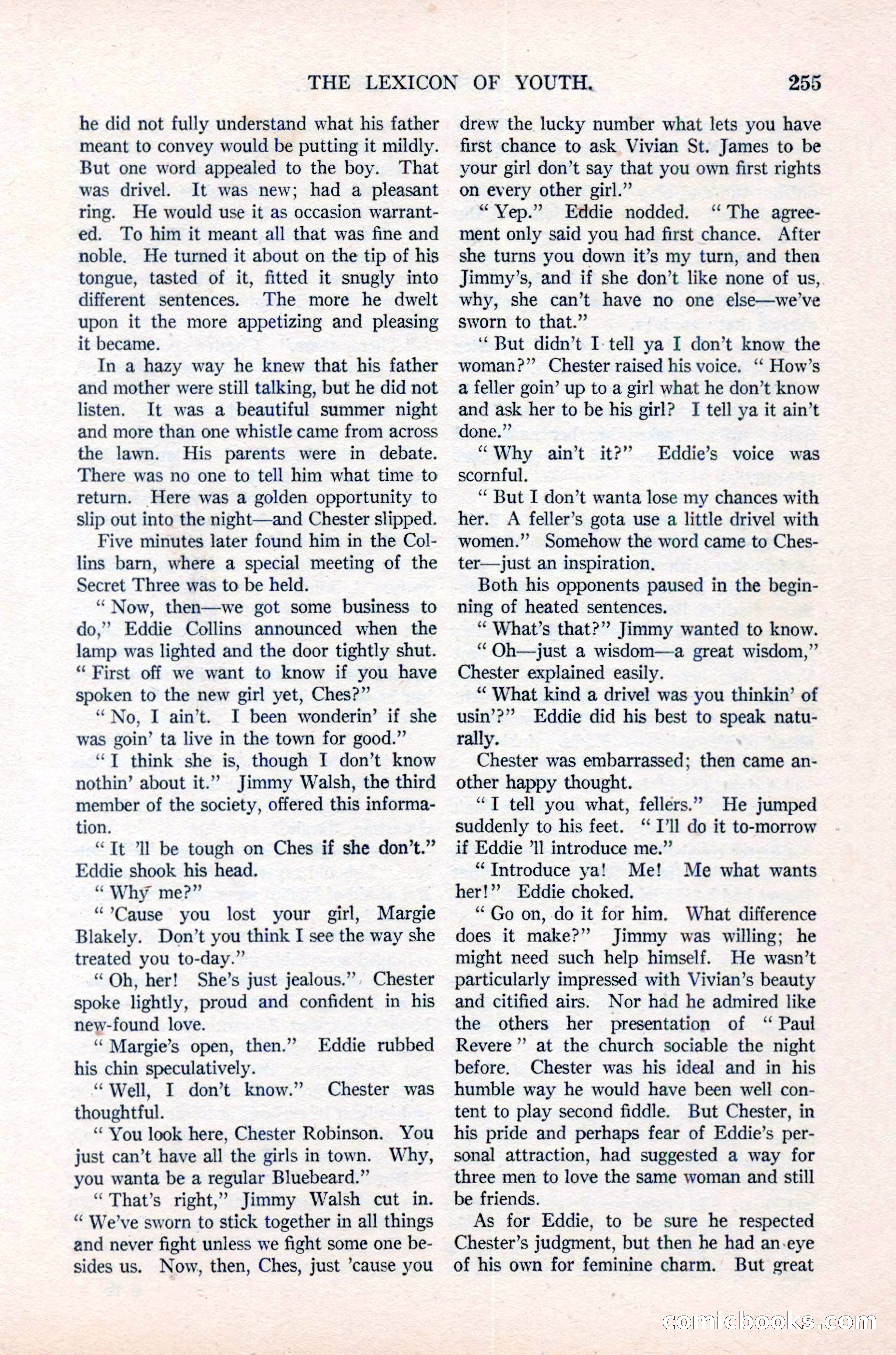 Argosy All-Story Weekly, June 16, 1923 — page 105 of 176