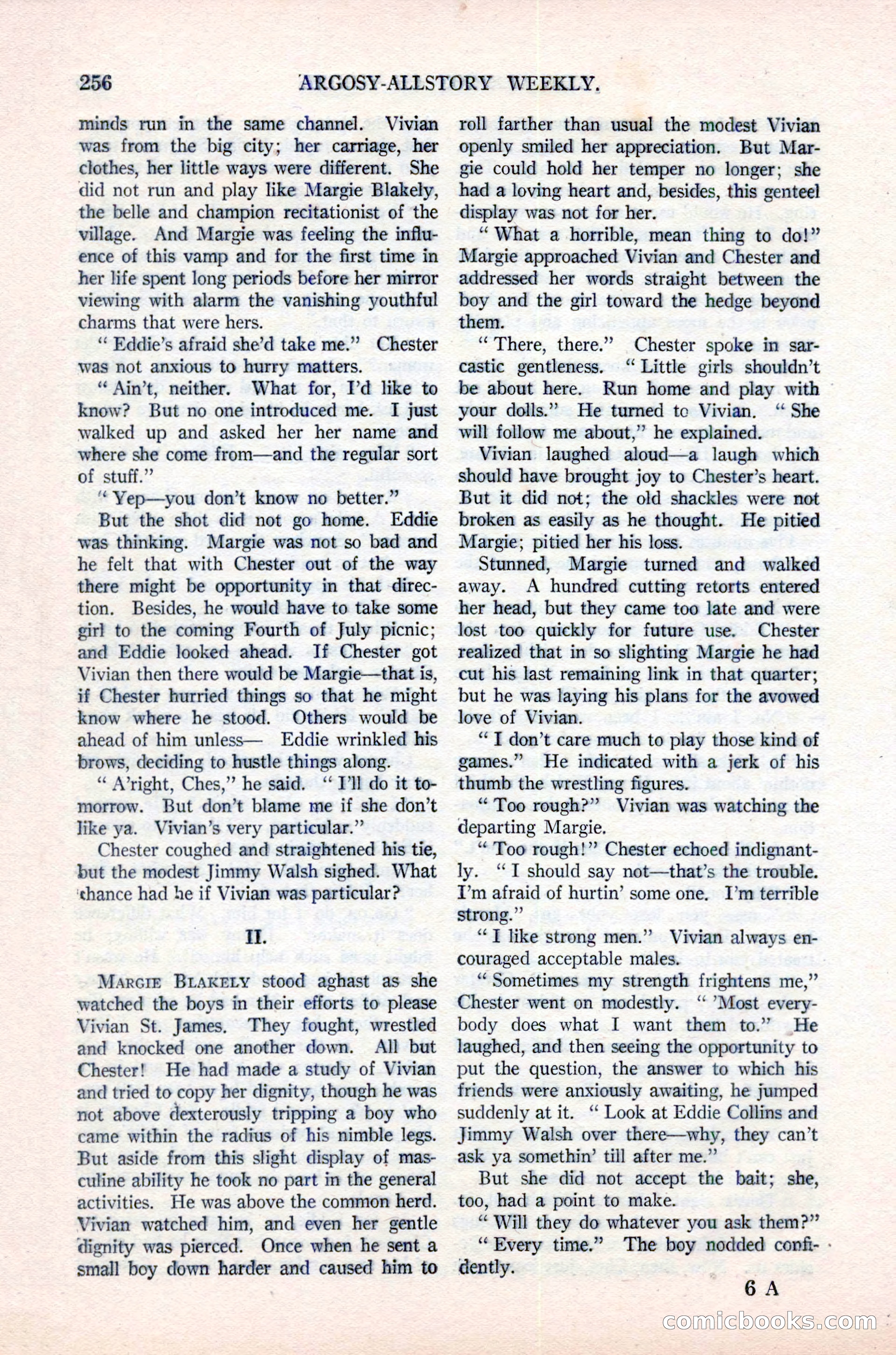Argosy All-Story Weekly, June 16, 1923 — page 106 of 176