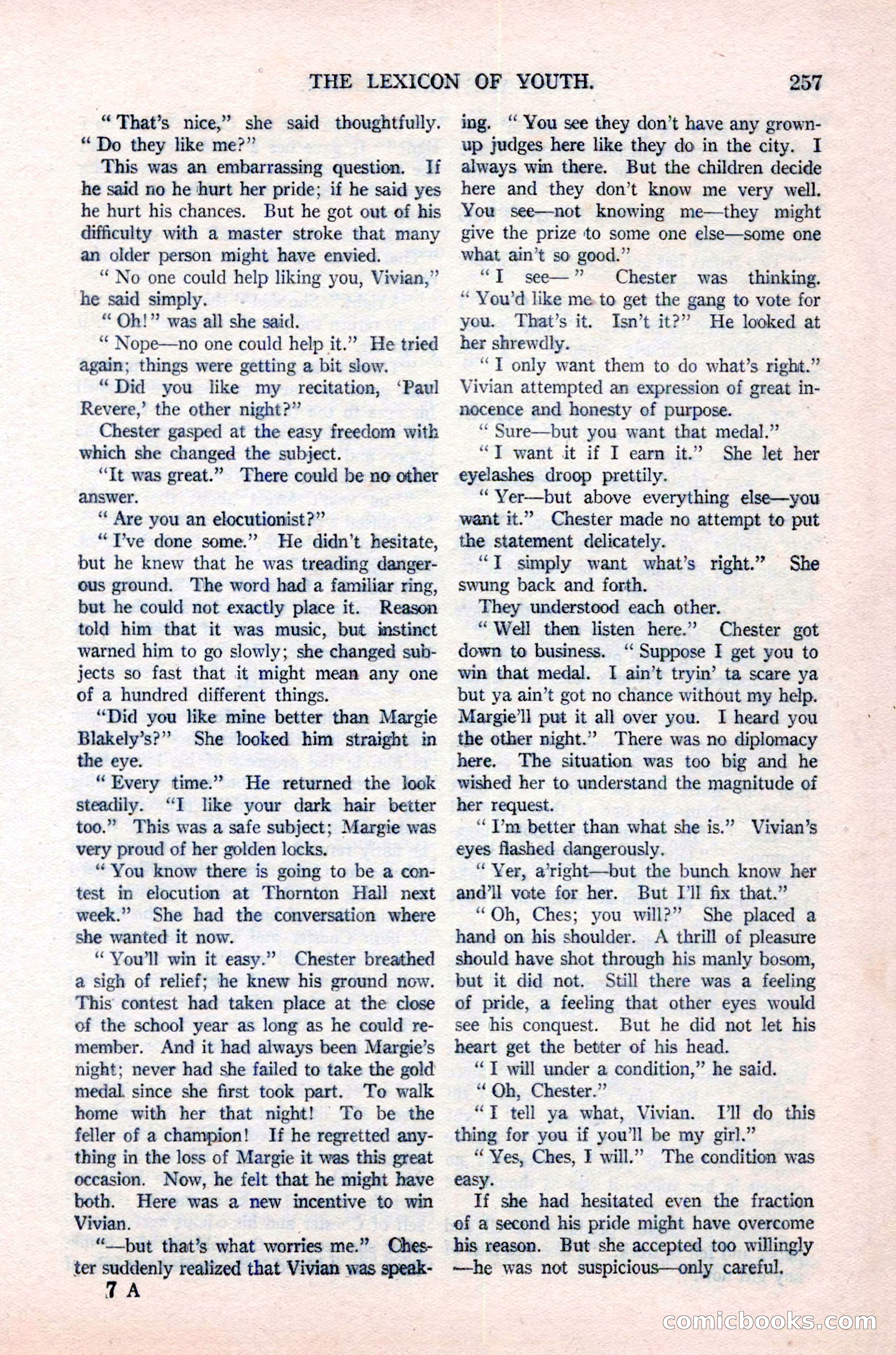 Argosy All-Story Weekly, June 16, 1923 — page 107 of 176