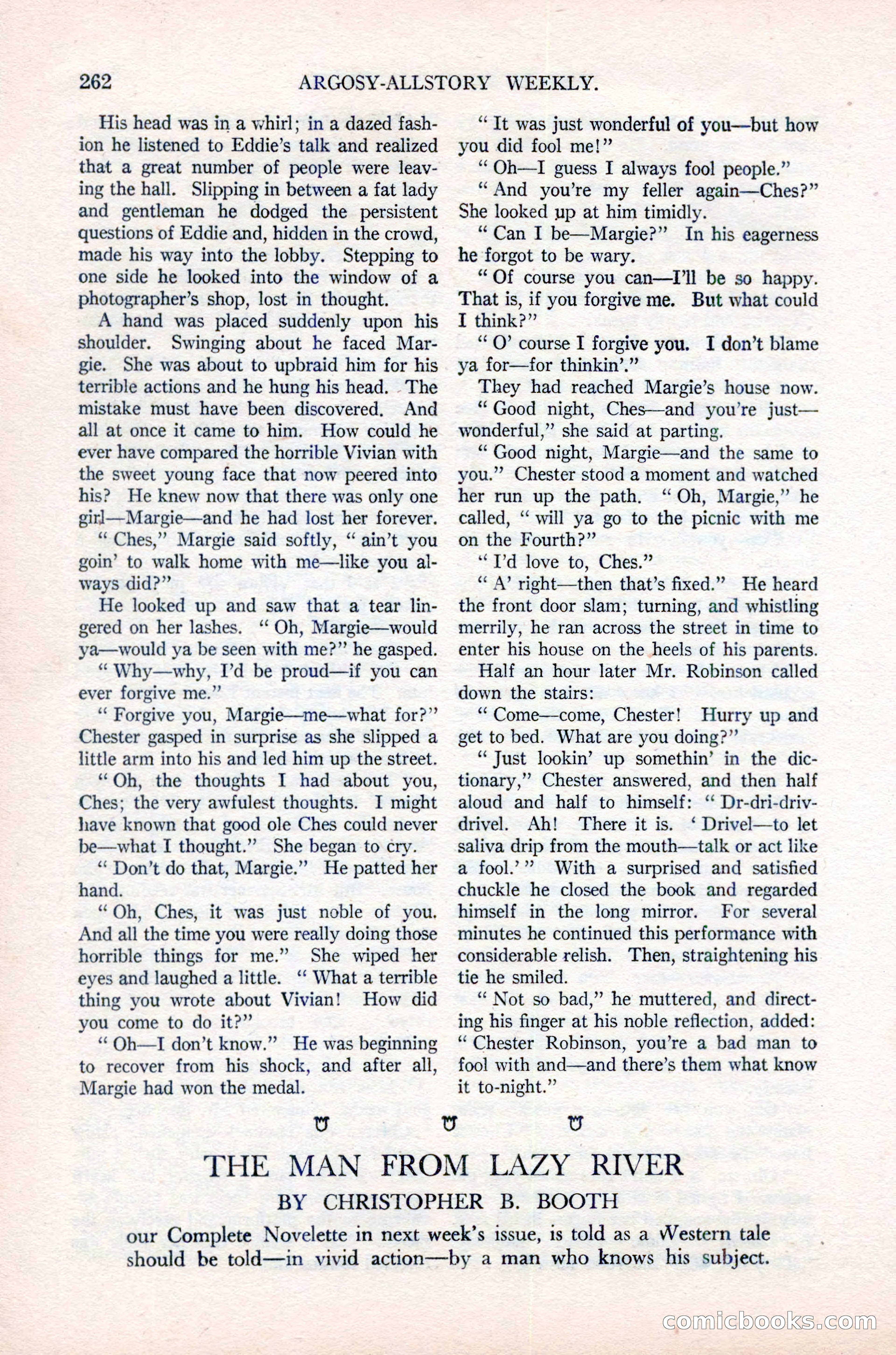Argosy All-Story Weekly, June 16, 1923 — page 112 of 176
