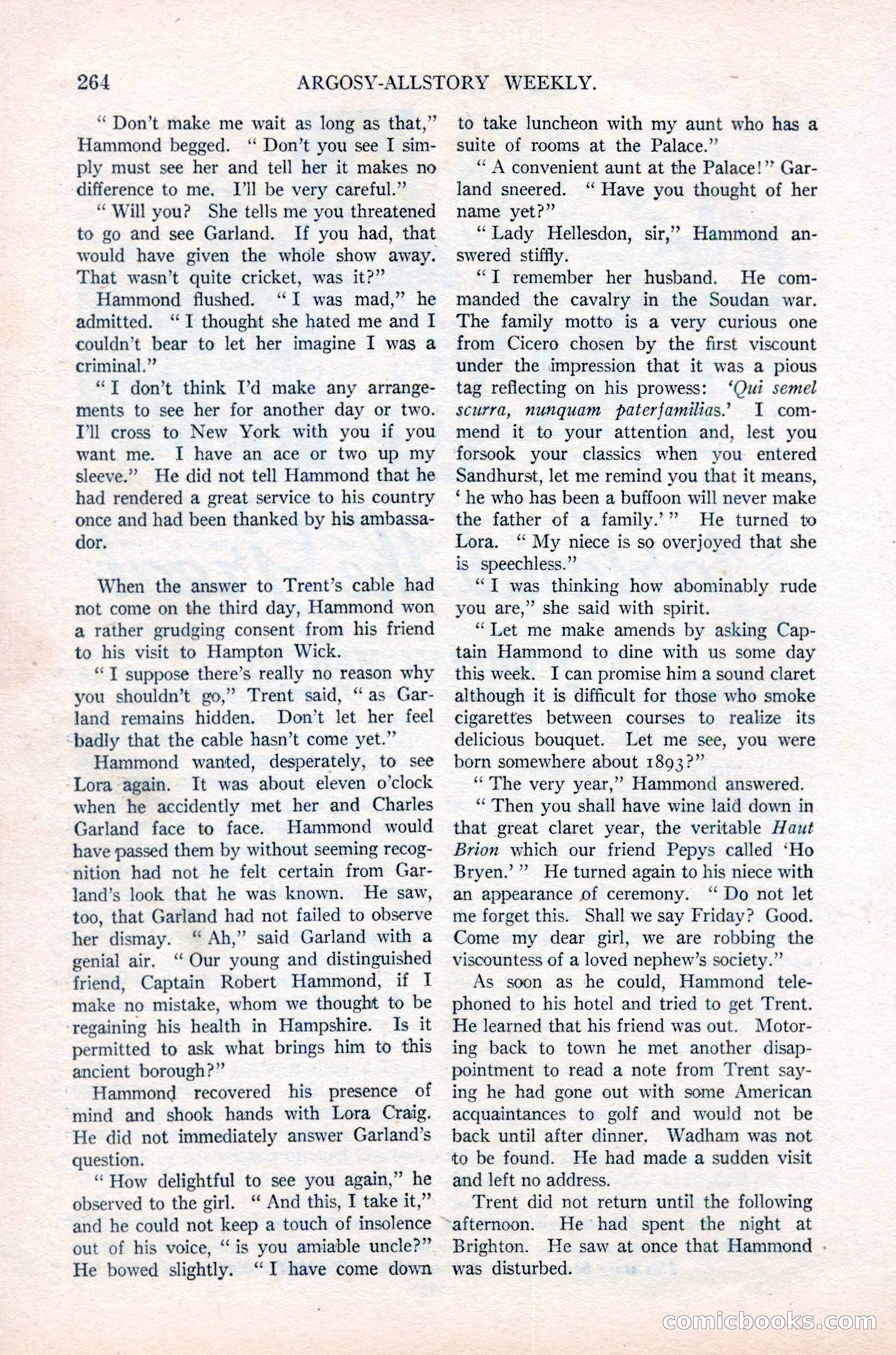 Argosy All-Story Weekly, June 16, 1923 — page 114 of 176