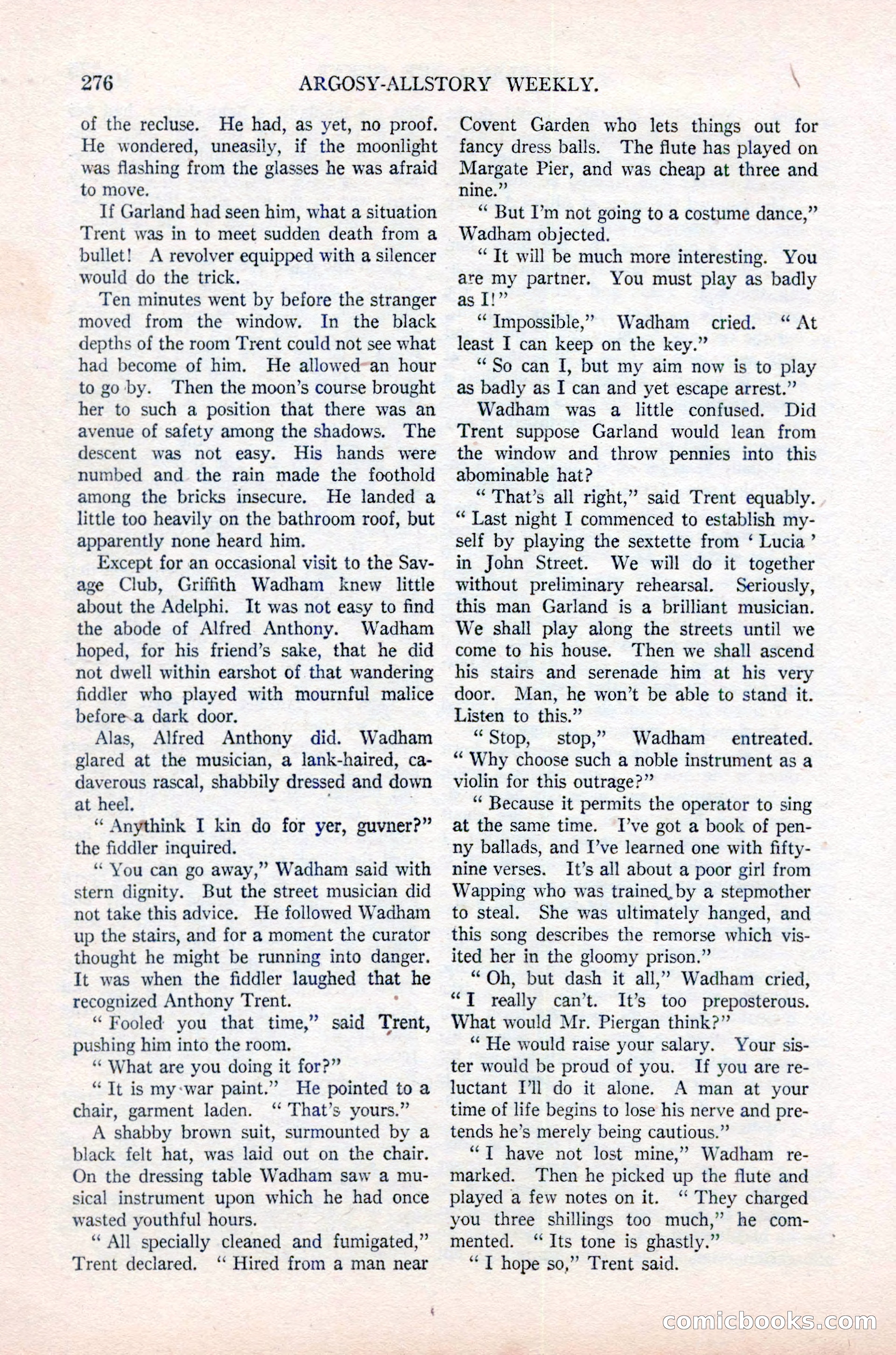 Argosy All-Story Weekly, June 16, 1923 — page 126 of 176