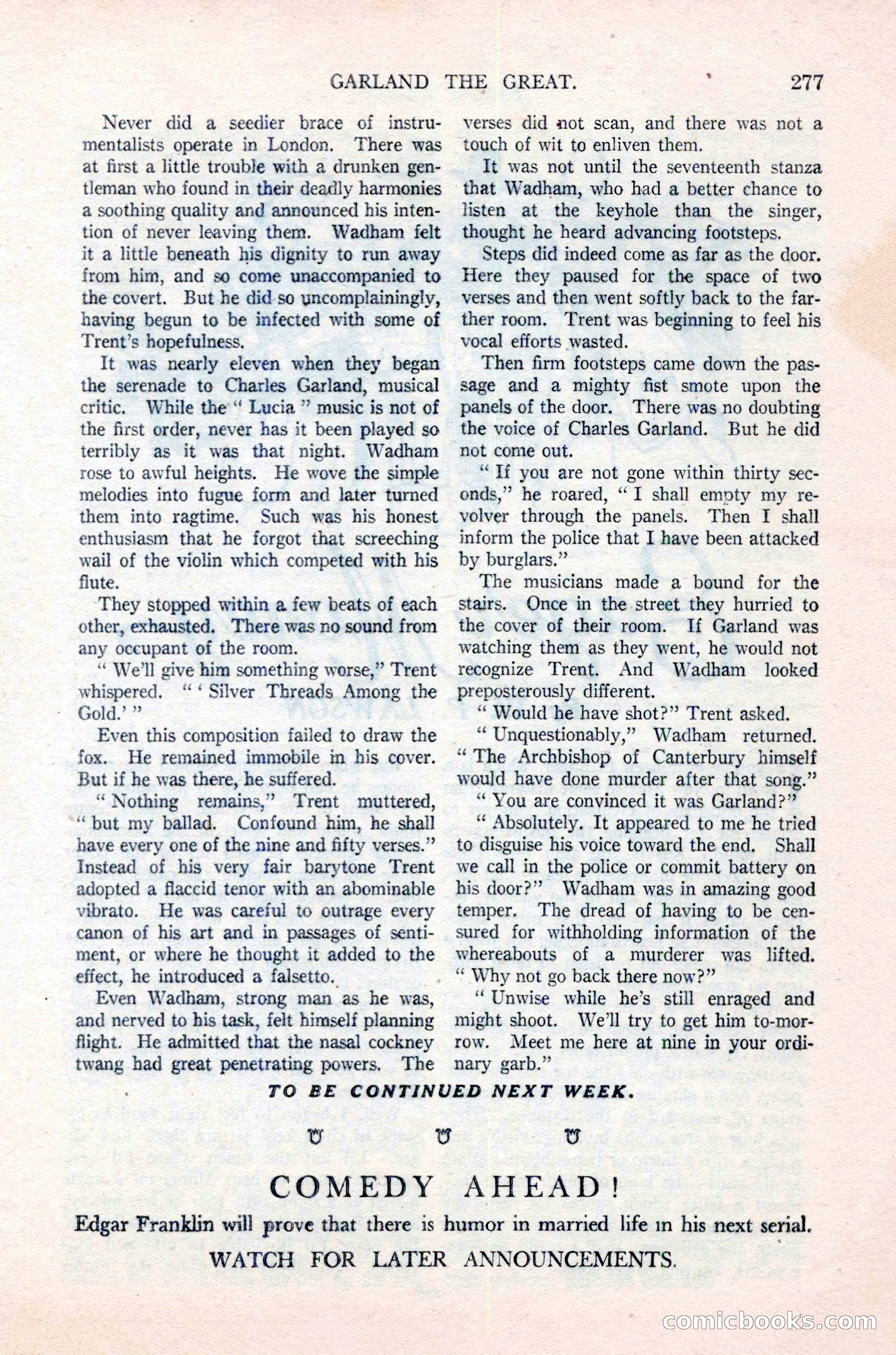 Argosy All-Story Weekly, June 16, 1923 — page 127 of 176