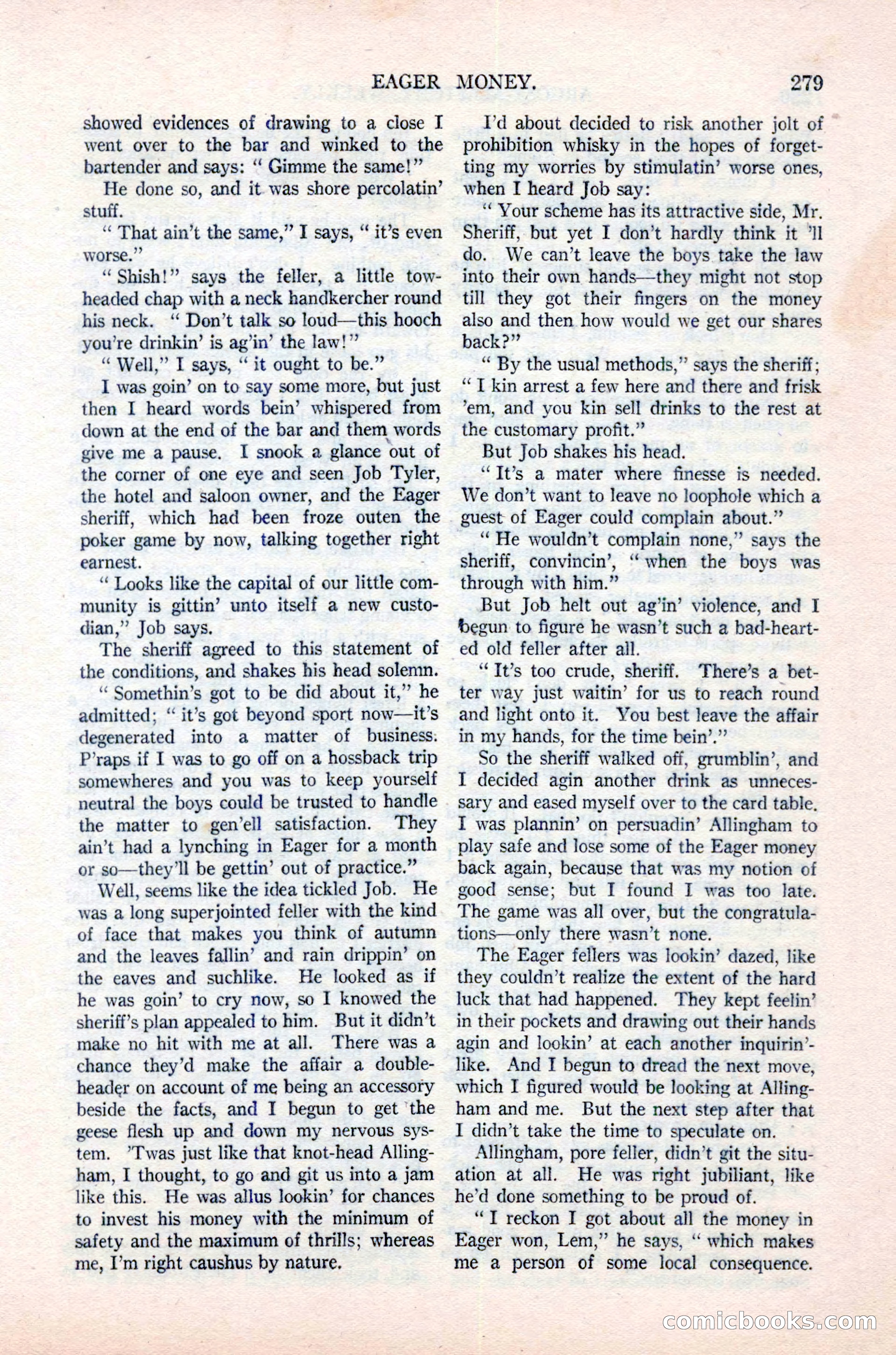 Argosy All-Story Weekly, June 16, 1923 — page 129 of 176