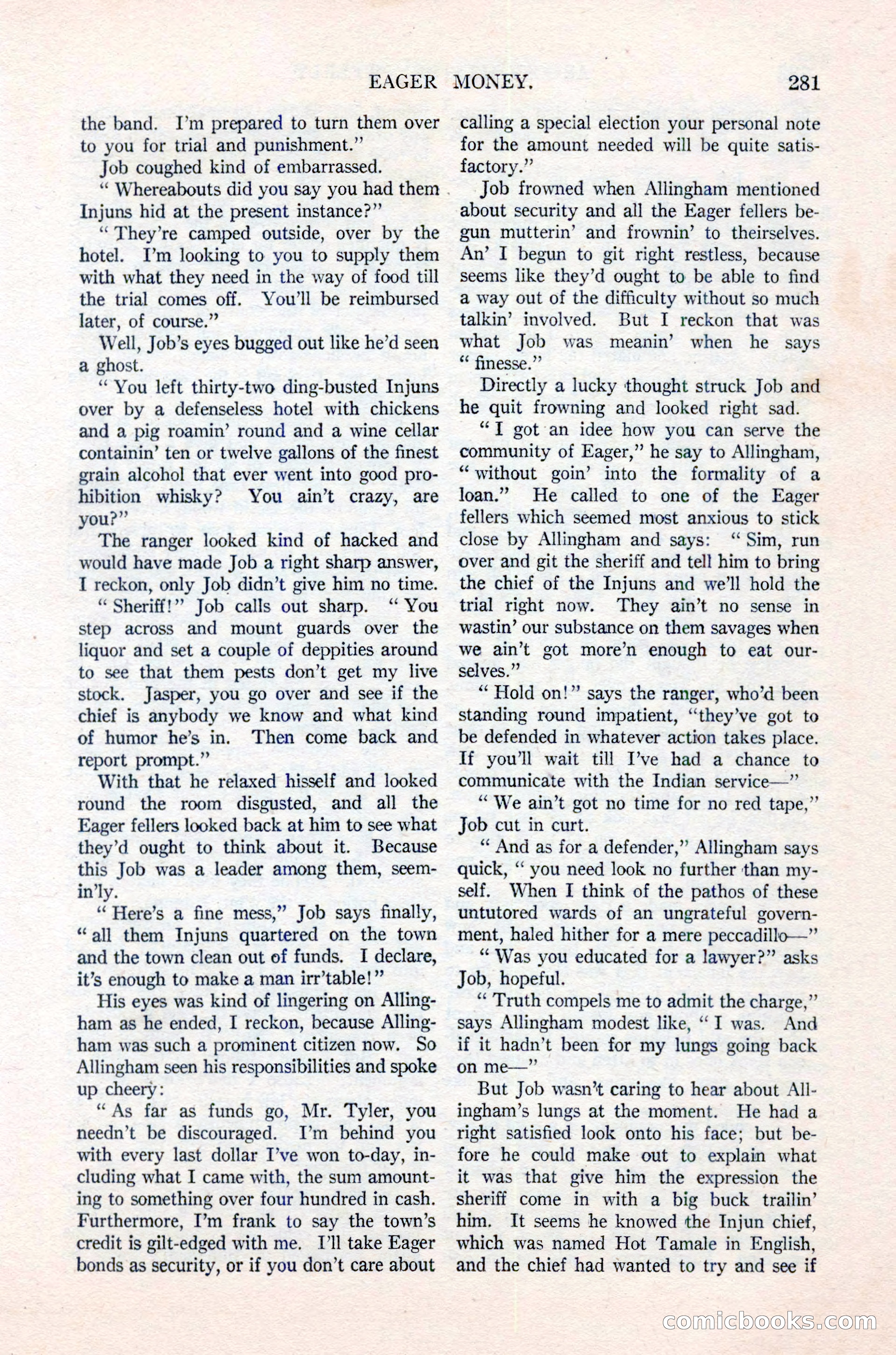 Argosy All-Story Weekly, June 16, 1923 — page 131 of 176