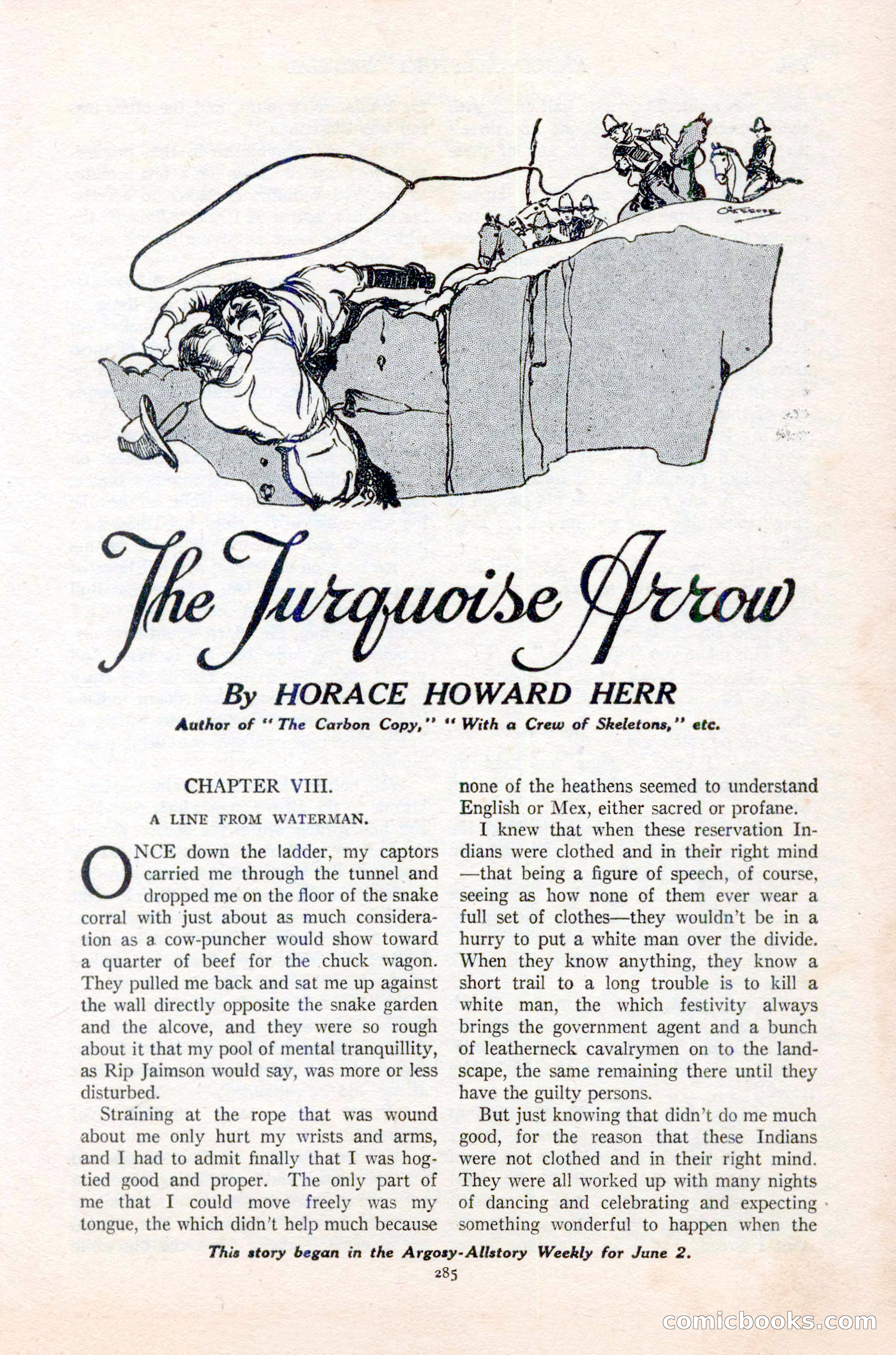 Argosy All-Story Weekly, June 16, 1923 — page 135 of 176