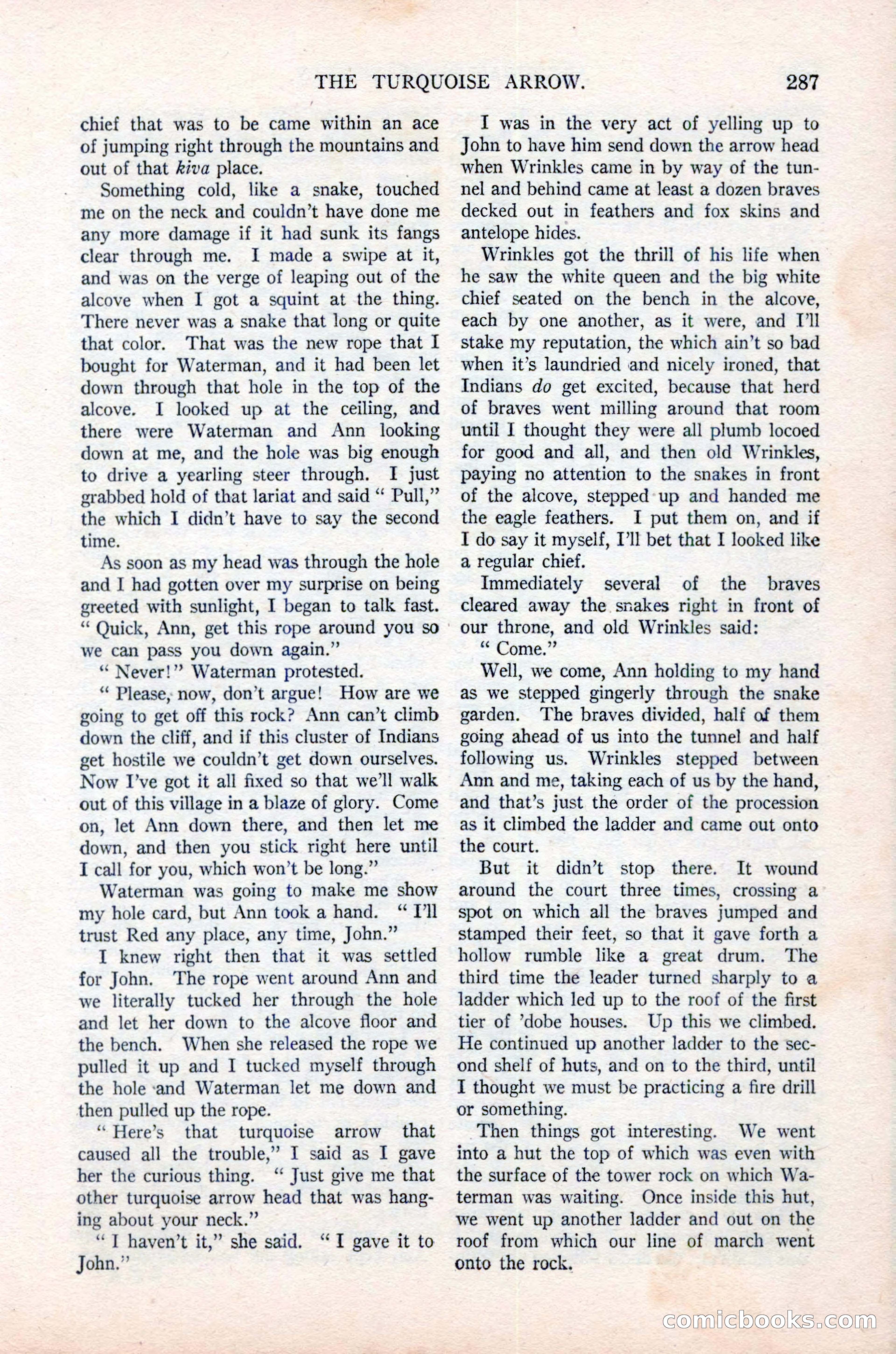 Argosy All-Story Weekly, June 16, 1923 — page 137 of 176