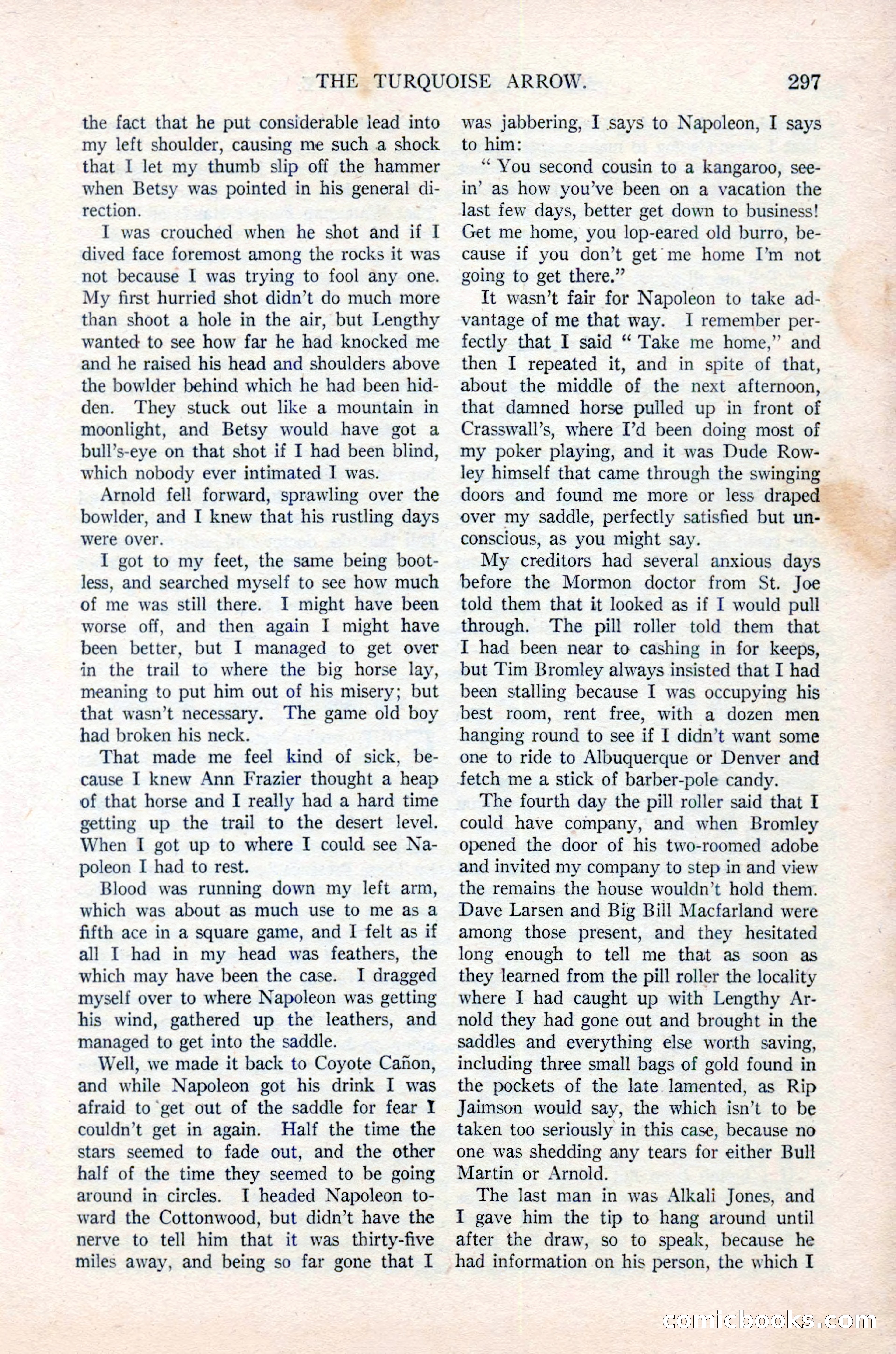 Argosy All-Story Weekly, June 16, 1923 — page 147 of 176
