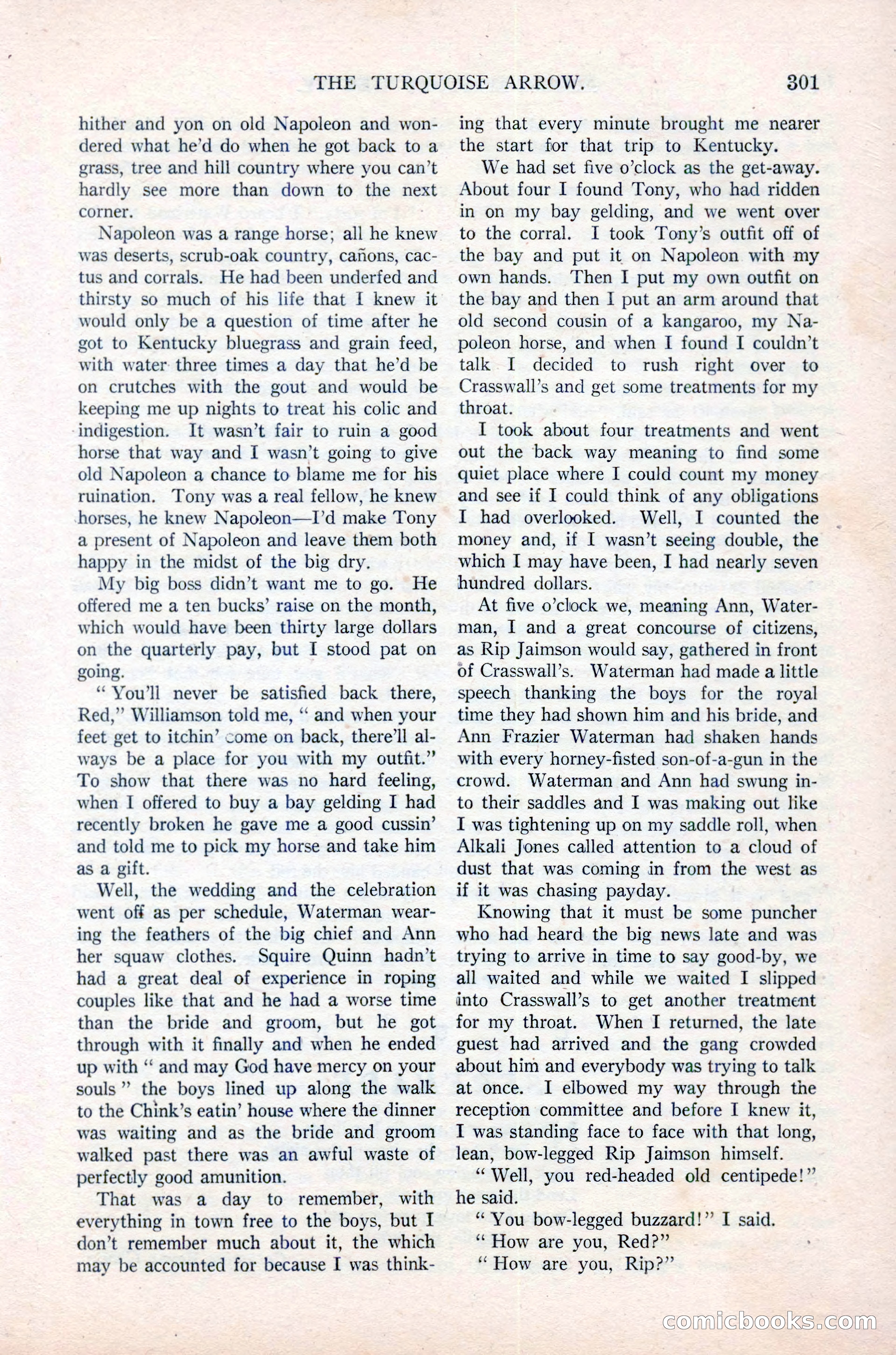 Argosy All-Story Weekly, June 16, 1923 — page 151 of 176