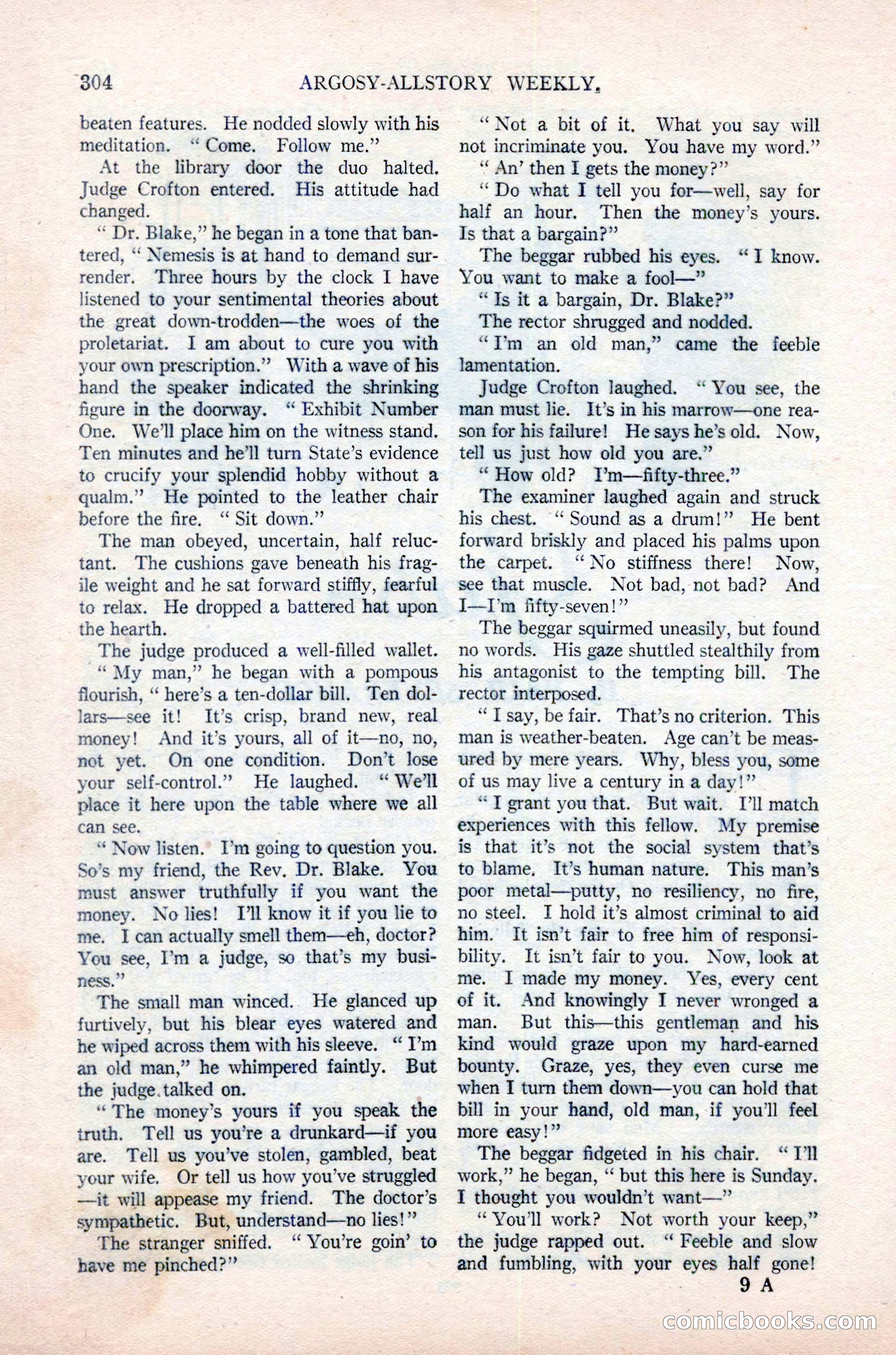 Argosy All-Story Weekly, June 16, 1923 — page 154 of 176