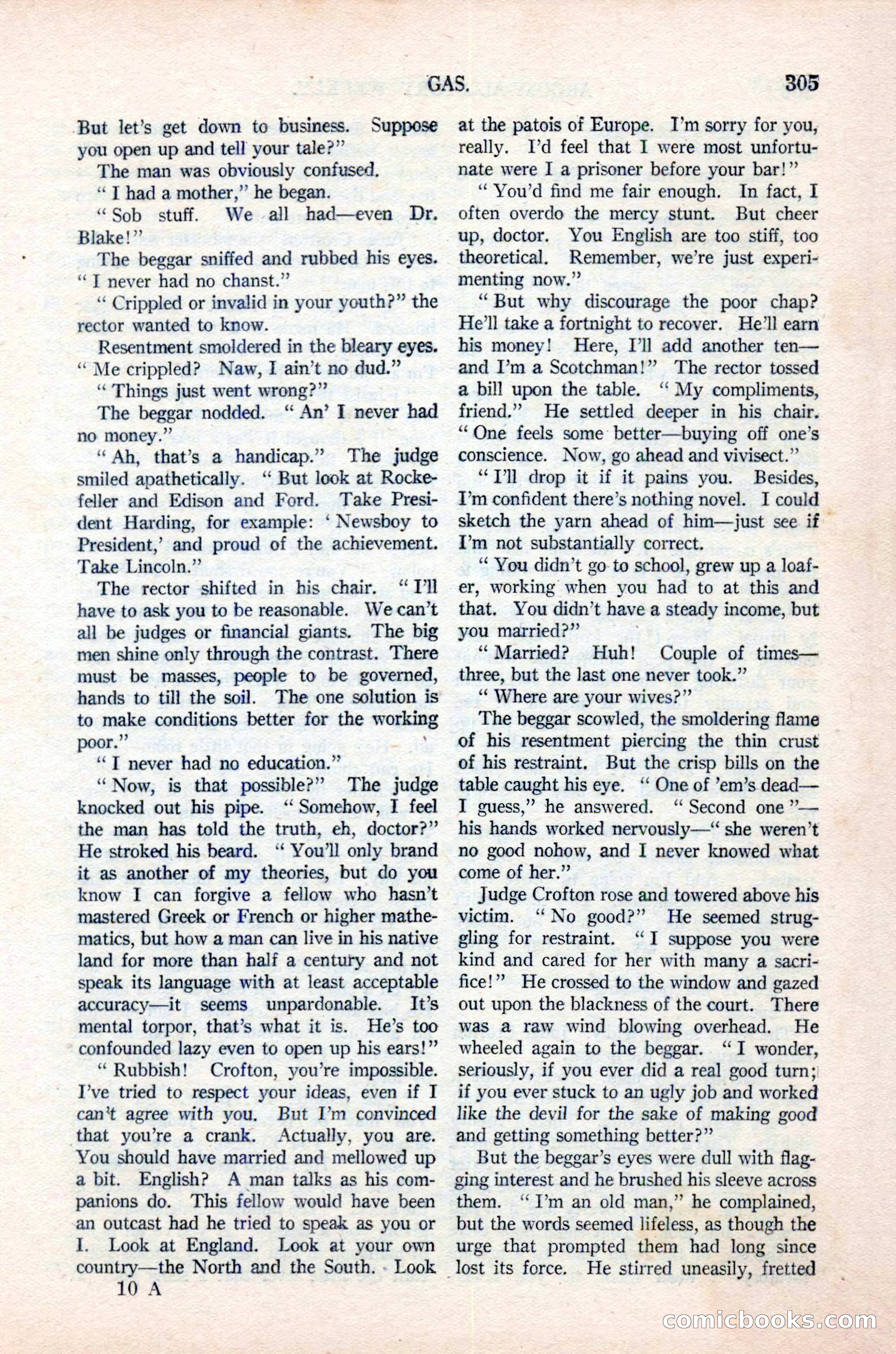 Argosy All-Story Weekly, June 16, 1923 — page 155 of 176