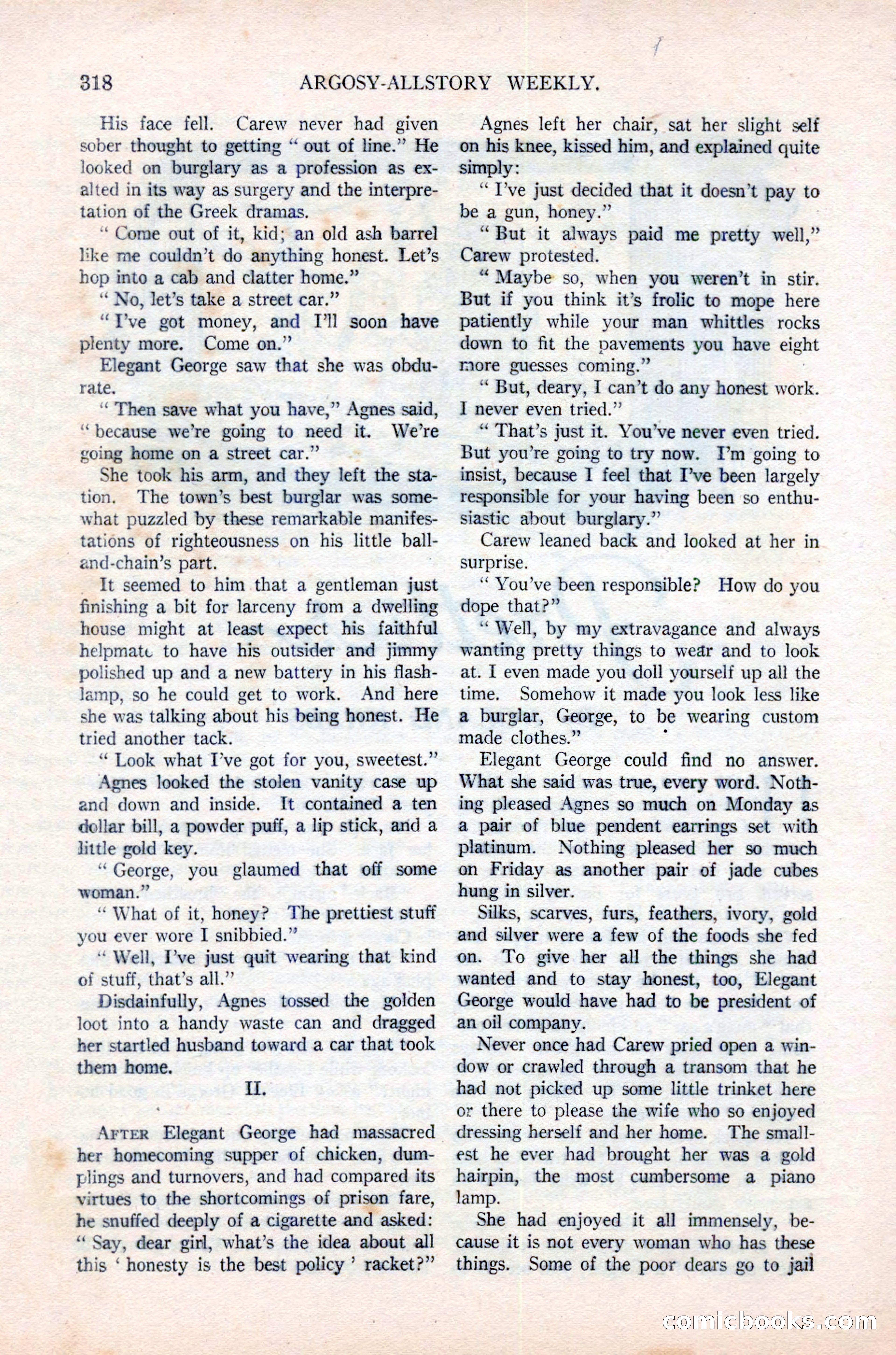 Argosy All-Story Weekly, June 16, 1923 — page 168 of 176