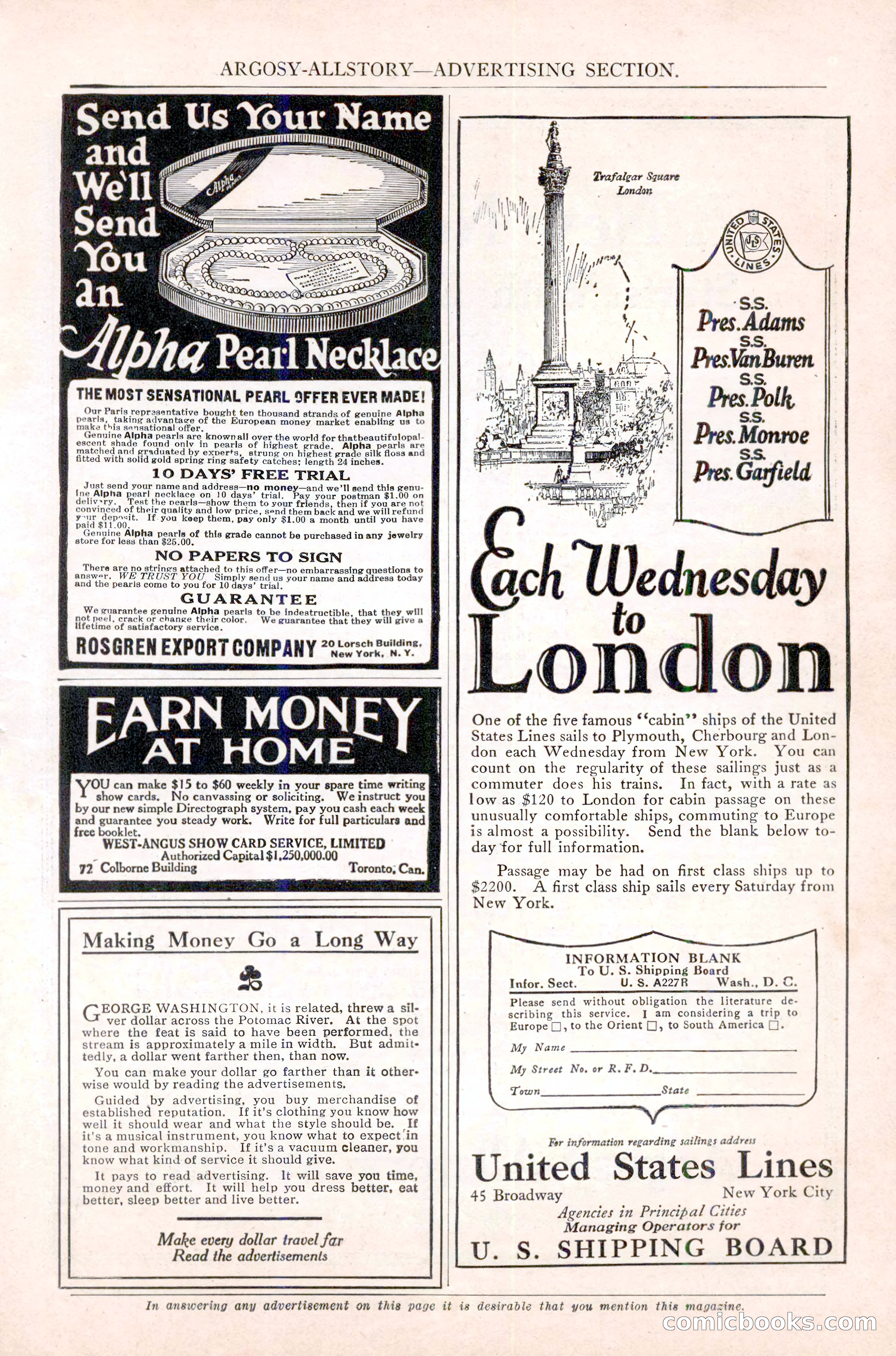 Argosy All-Story Weekly, June 16, 1923 — page 173 of 176