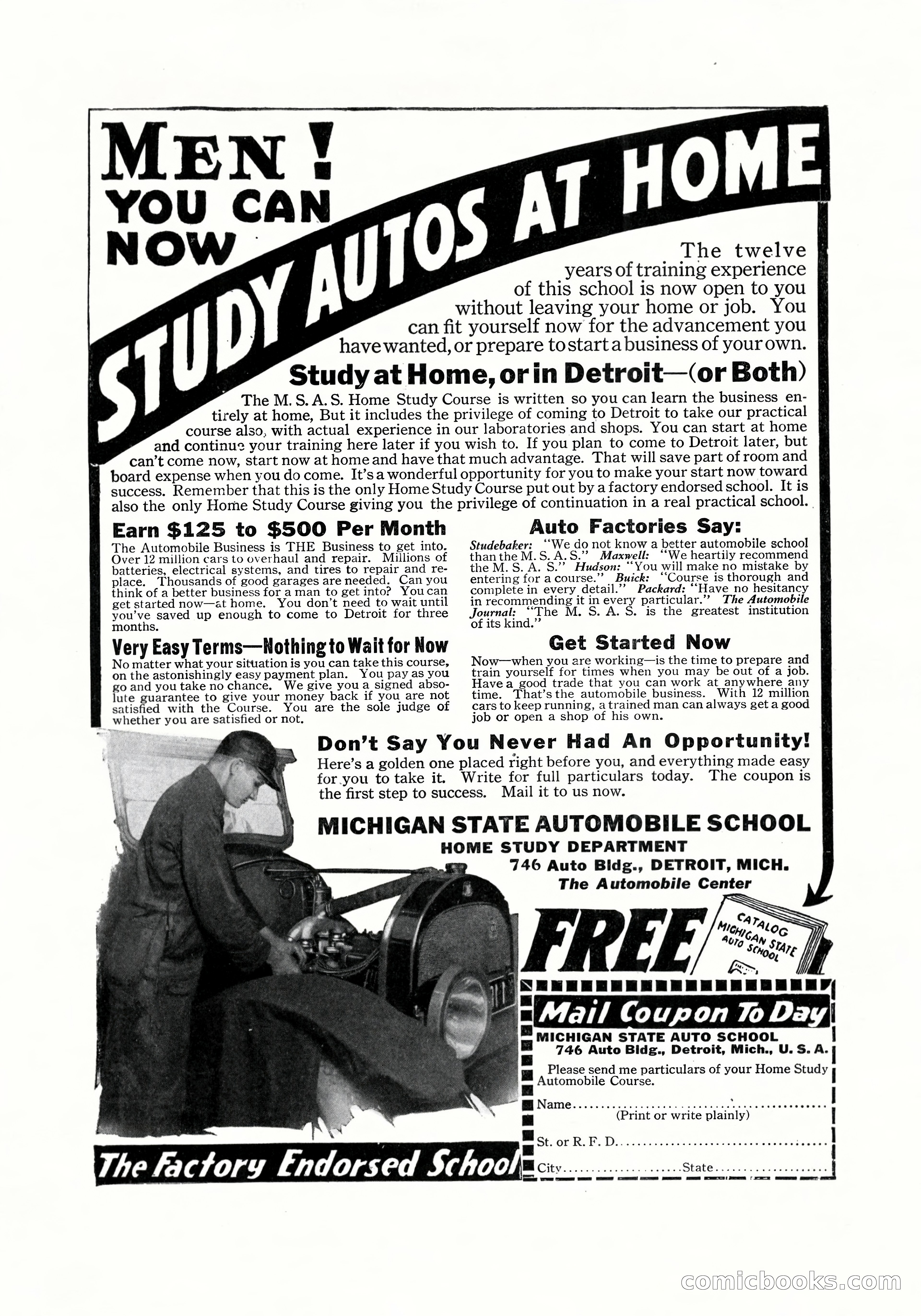 Argosy All-Story Weekly, June 16, 1923 — page 175 of 176