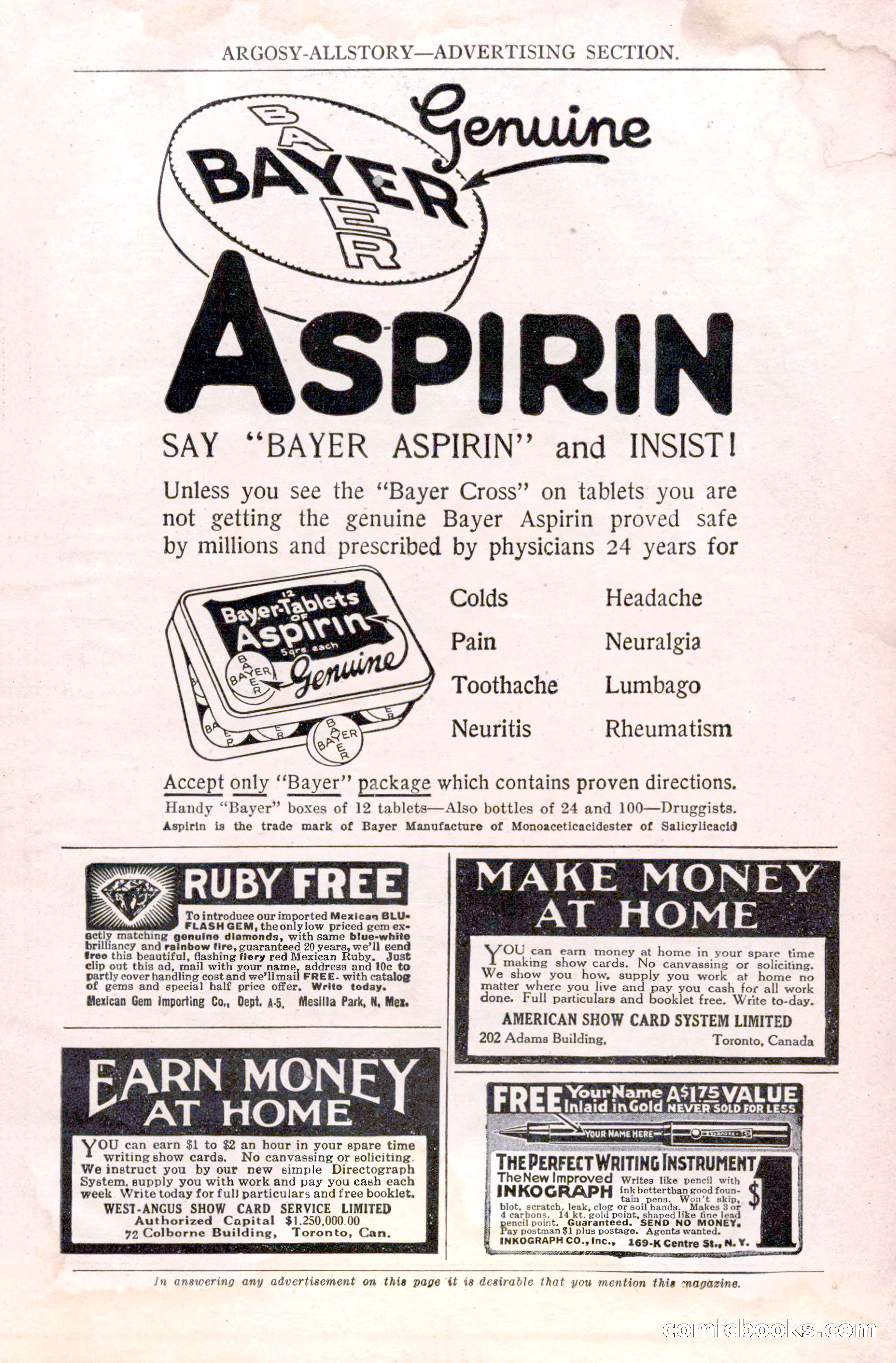 Argosy All-Story Weekly, December 20, 1924 — page 5 of 168